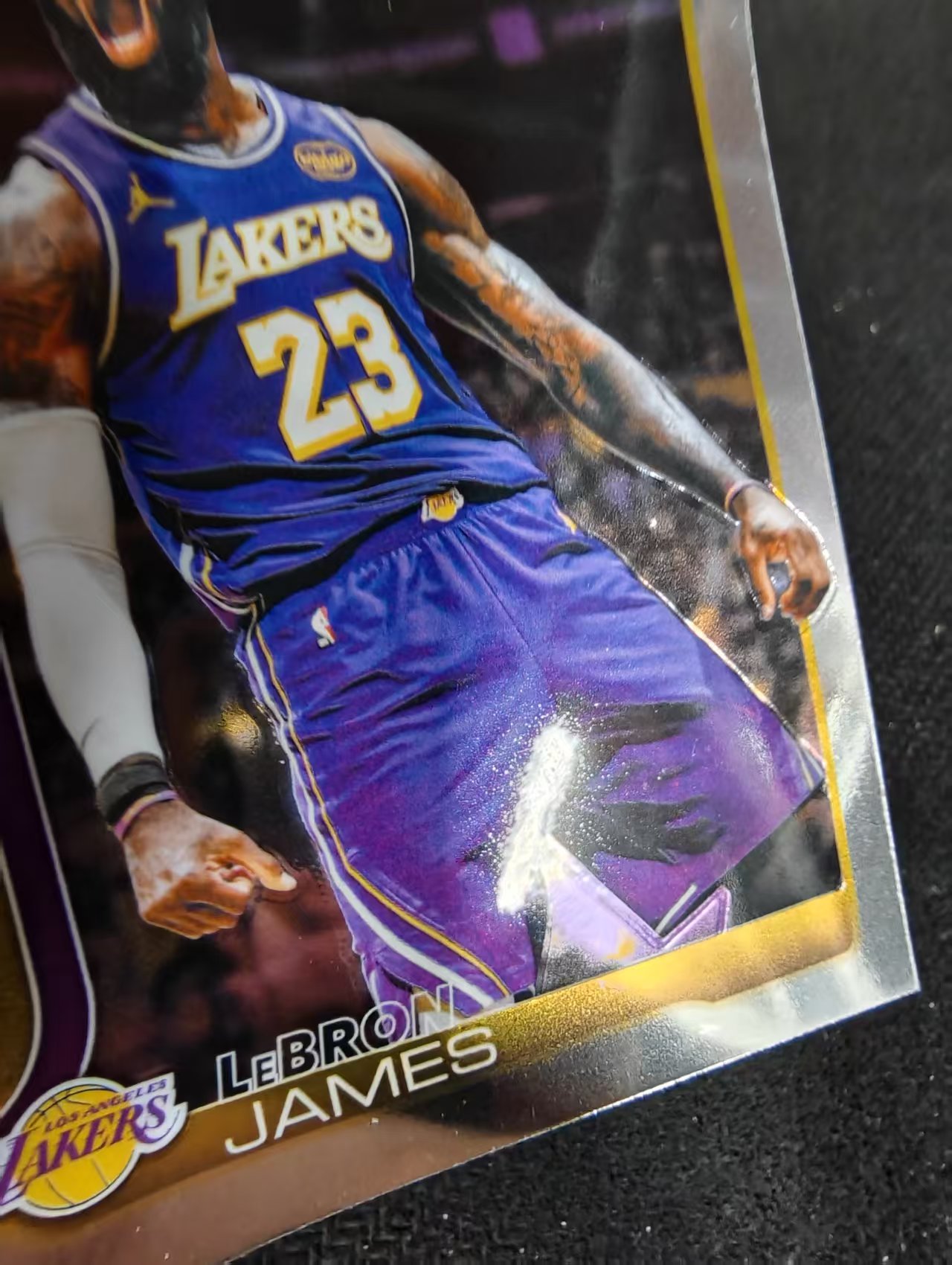 2026 Topps Chrome Update LeBron James 湖人 勒布朗 詹姆斯 老詹 小皇帝 TCU 划痕 边角瑕疵 #1