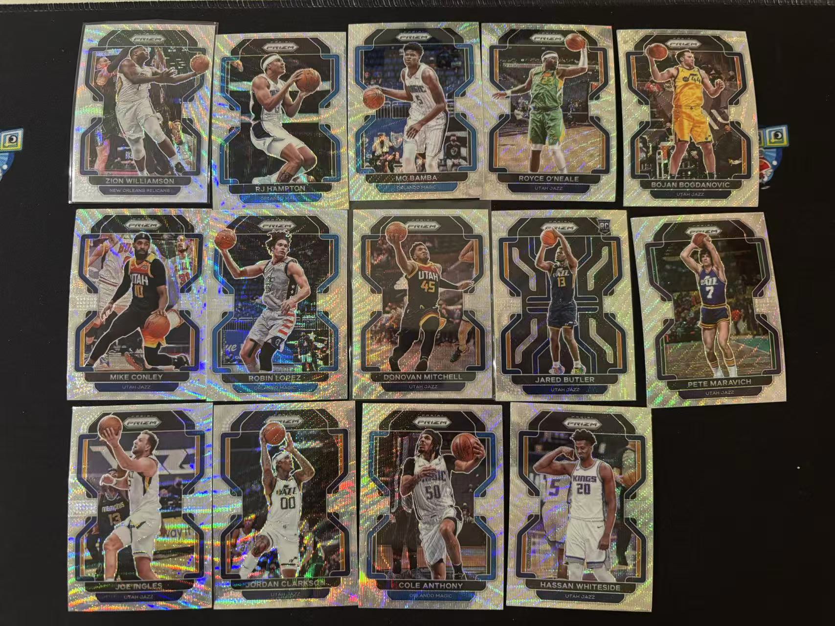 【星辰】PANINI PRIZM系列 折射 波纹折 锡安 威廉森 洛佩兹 米切尔 克拉克森 安东尼 RC 新秀