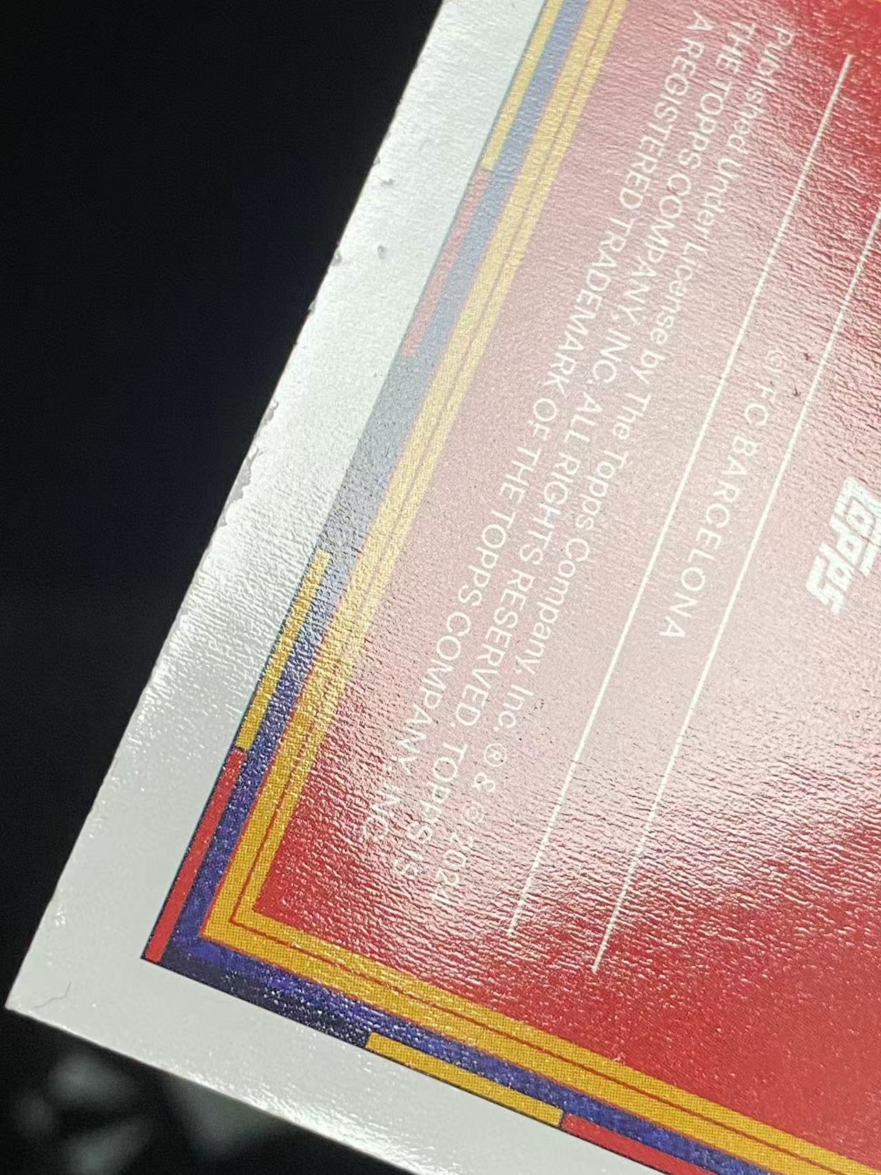 2024 Topps Topps Pedri 【大彪代拍预付90%】巴萨龙 队盒 中国龙年限定 佩德里 微瑕如图 收藏必备 周小开