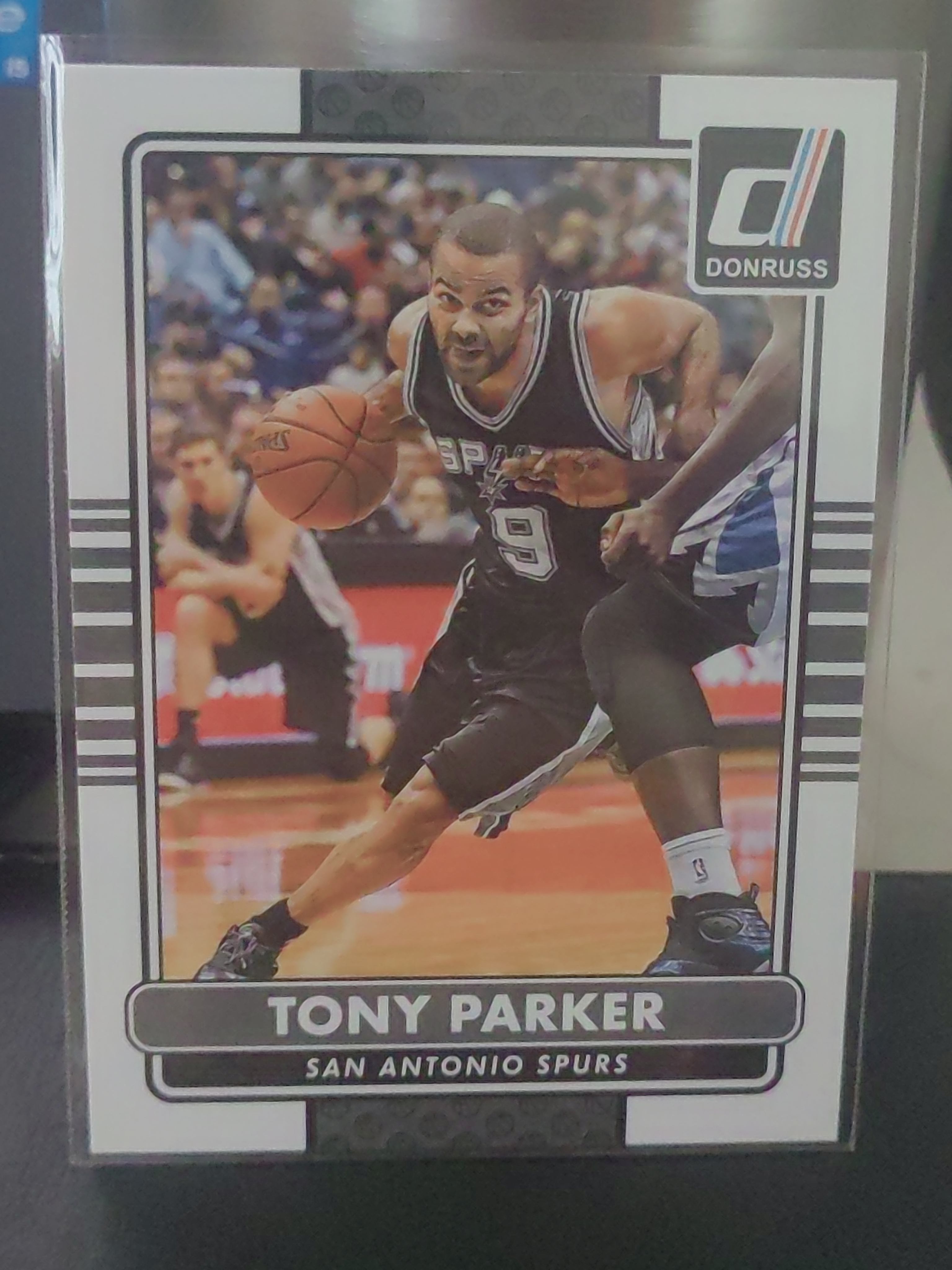 2014-15 Panini Donruss Tony Parker 杜蕾斯 托尼 帕克 马刺 法国跑车 马刺 第一张 篮 白边白角 不保卡品 卡品如图