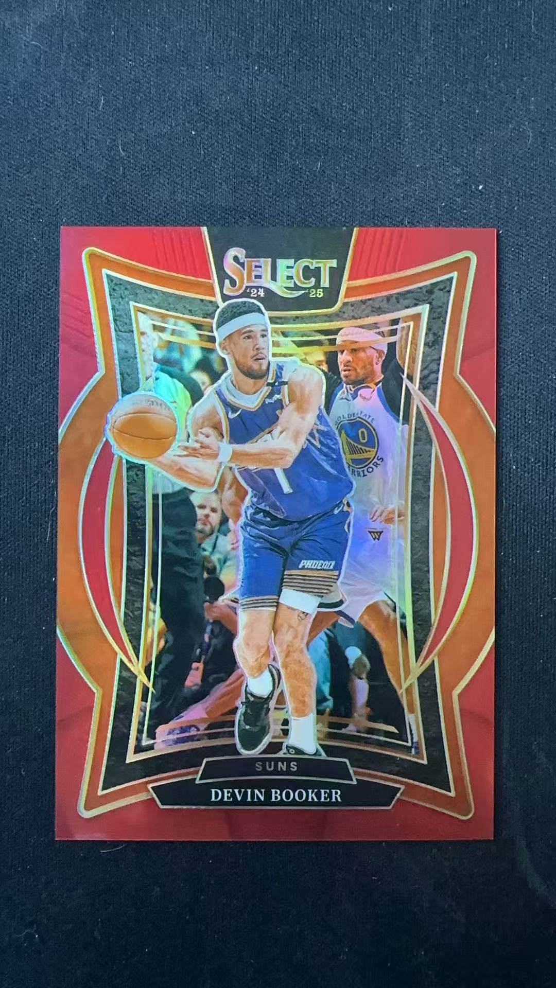 2024-25 Panini Select Devin Booker #16太阳 德文布克 红折 199编 折射 卡品如图