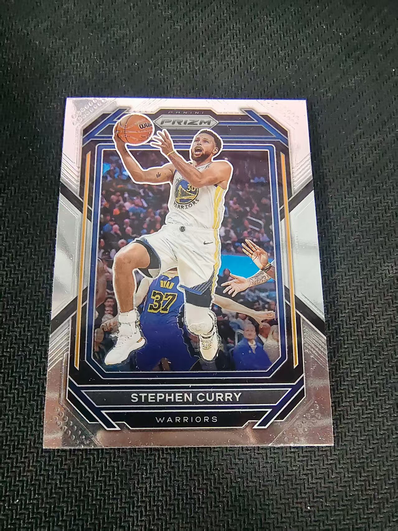 【可合并,不累计】2022-23 Panini Prizm Stephen Curry PZ 勇士 小学生 史蒂芬 库里 PZ 划痕 边角微瑕 介意勿拍 #101