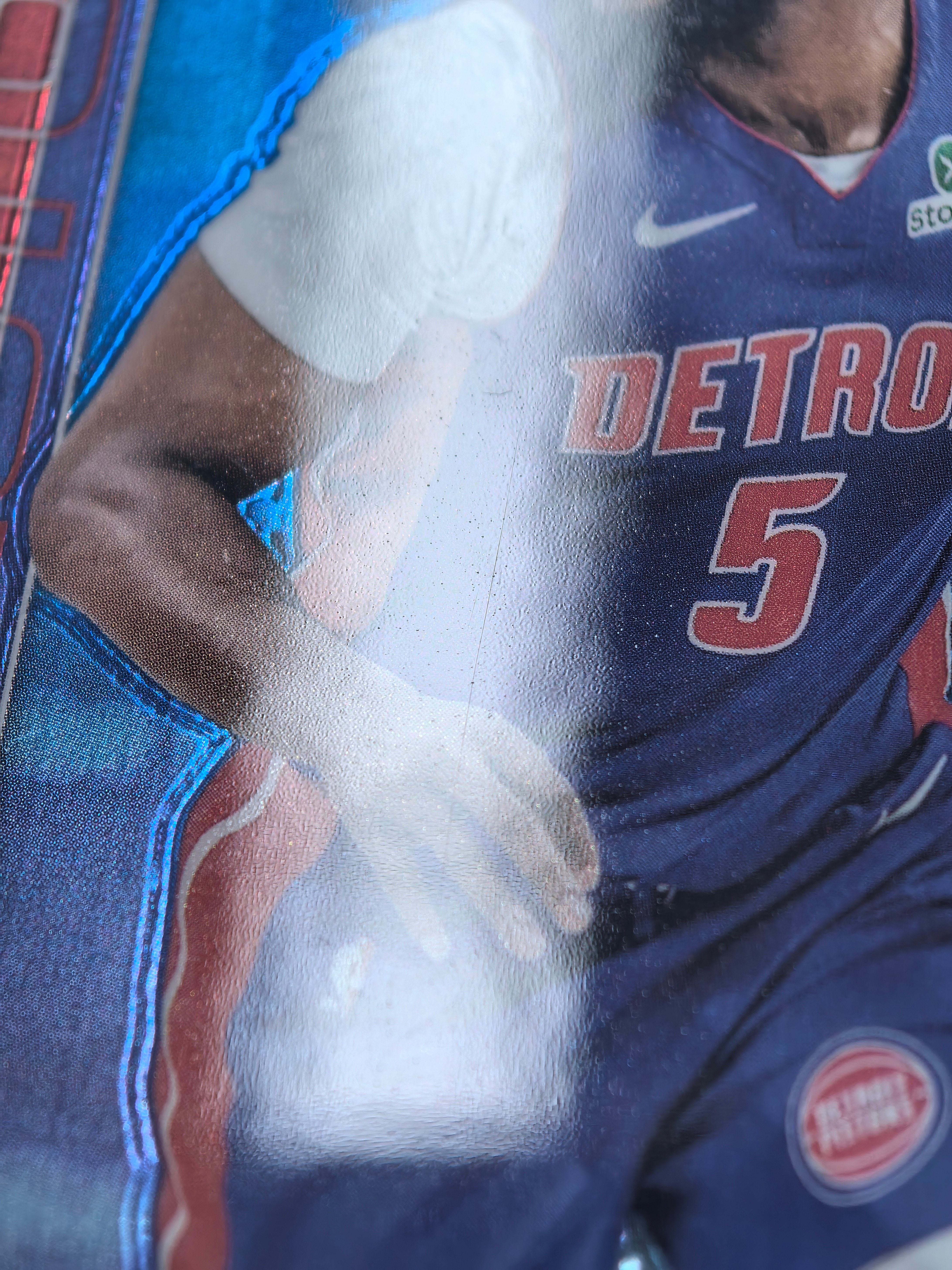 2025 Topps Chrome Malik Beasley 活塞 马里克比斯利 080/150编 蓝折 折射 微瑕 实卡精美 卡品如图 收藏必入 七哥