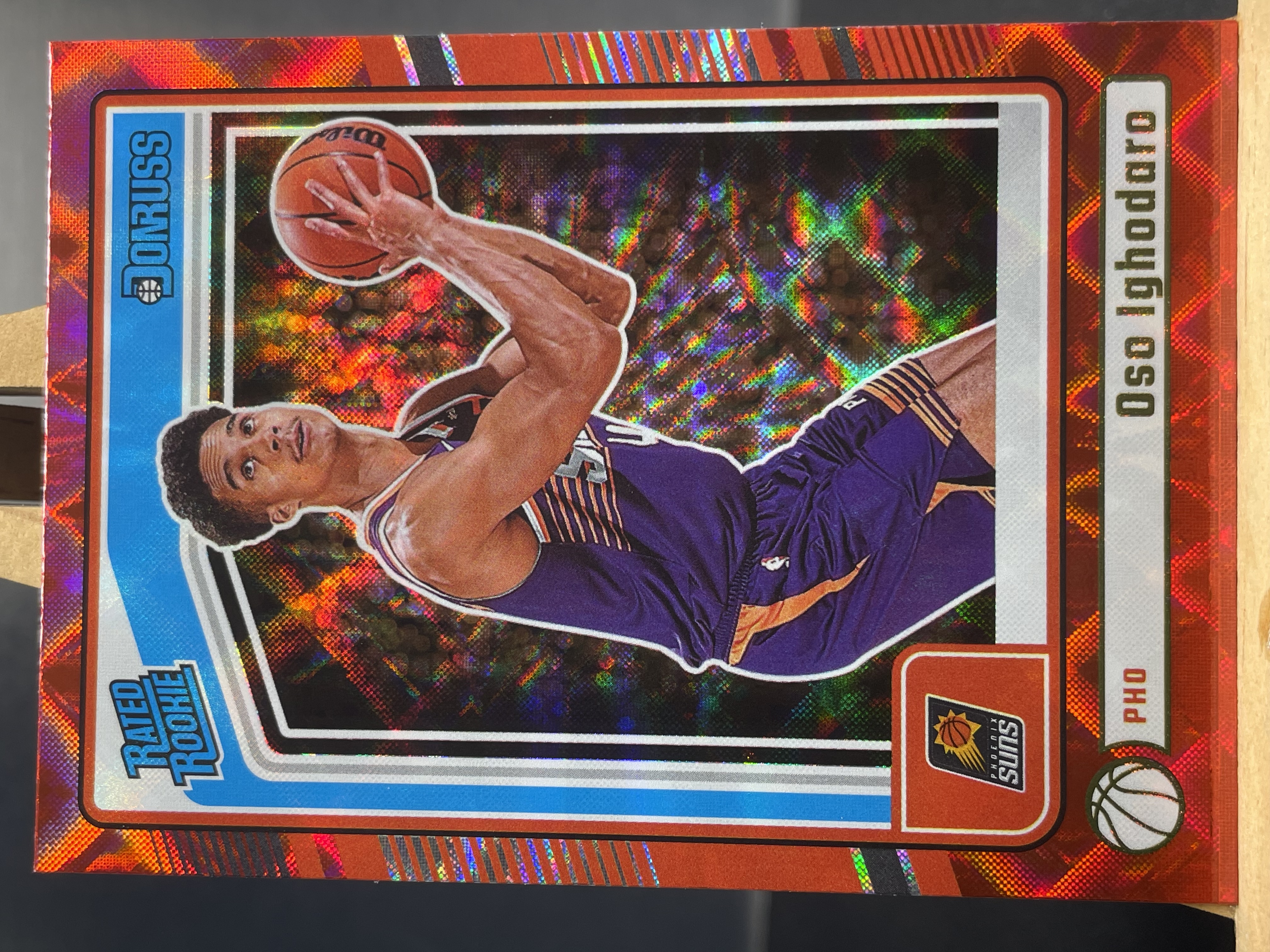 (B7) 2024-25 PANINI 杜蕾斯 系列 红蛛网折 新秀RC 奥索 伊戈达罗 太阳  实卡好看 收藏凑套必备 卡品如图 ！！！