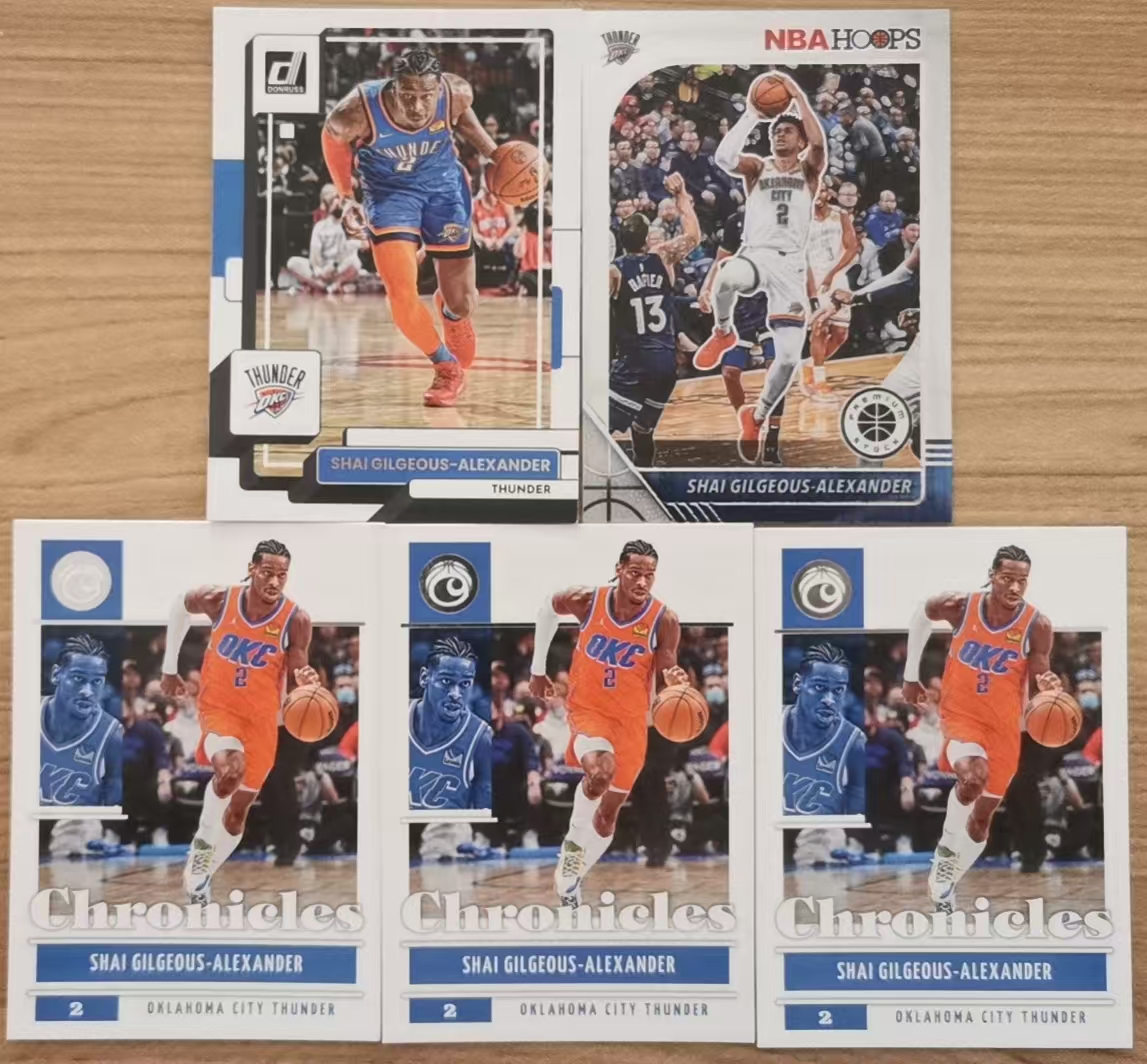 不同系列 Hoops 编年史 杜蕾斯 谢伊 吉尔吉斯 亚历山大 SGA MVP 雷霆 base 凑套