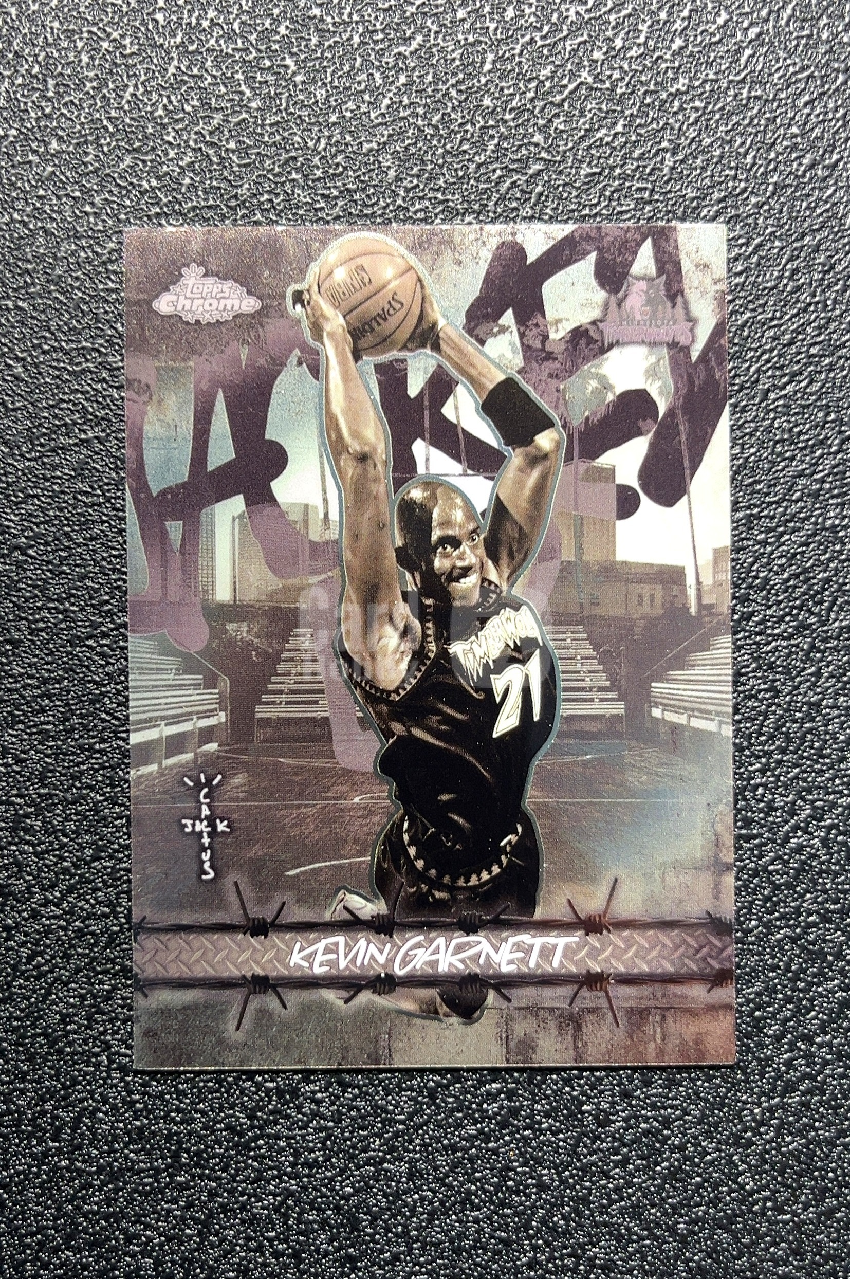 【岛屿拍卖】2026 Topps Chrome Jacked Up 狂野 KEVIN GARNETT 凯文·加内特 卡品如图 高价值 #JU-37 MINNESOTA 0003#612