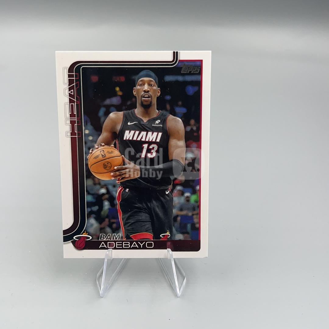 2025 Topps Topps Bam Adebayo I【顺丰速运 只合并不累计】TOPPS 阿德巴约 base