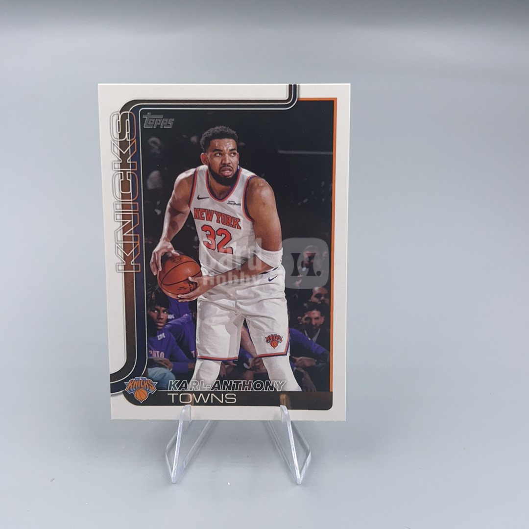 2025 Topps Topps Karl Anthony Towns 【顺丰速运 只合并不累计】TOPPS 唐斯 base J