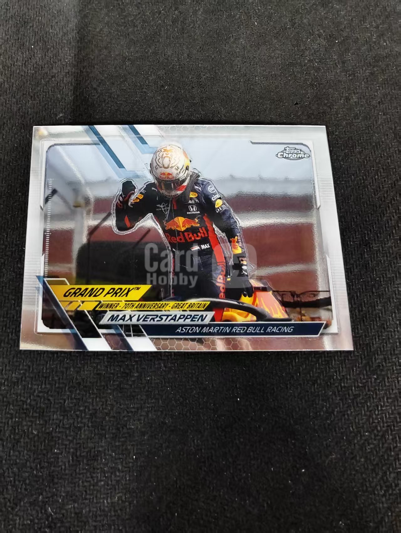 2021 Topps Chrome Max Verstappen F1 维斯塔潘 红牛 划痕 边角瑕疵 #142