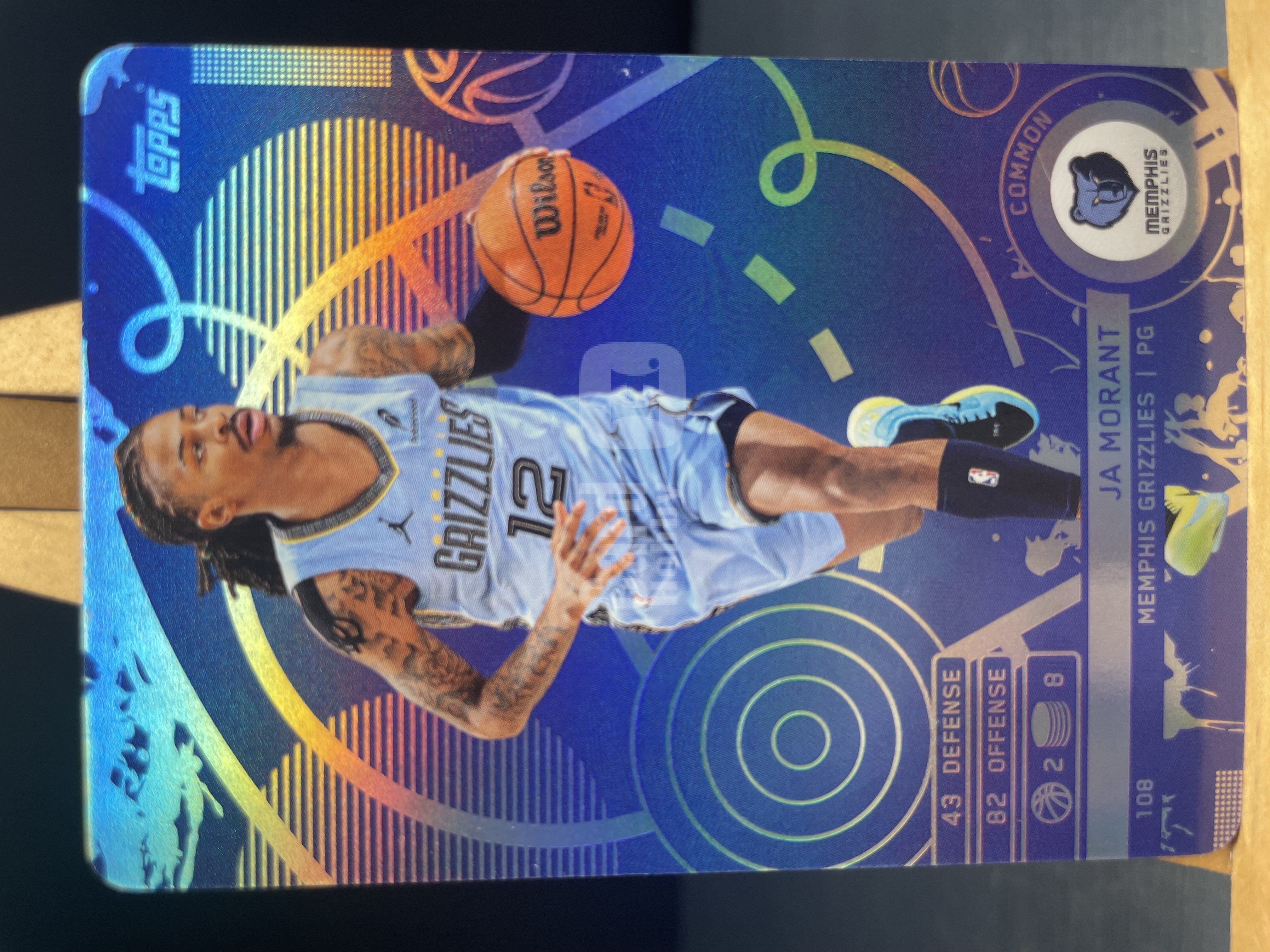(C6) 2025 TOPPS 莫兰特 灰熊 近期大热球星 收藏必备 卡品如图 ! ! !