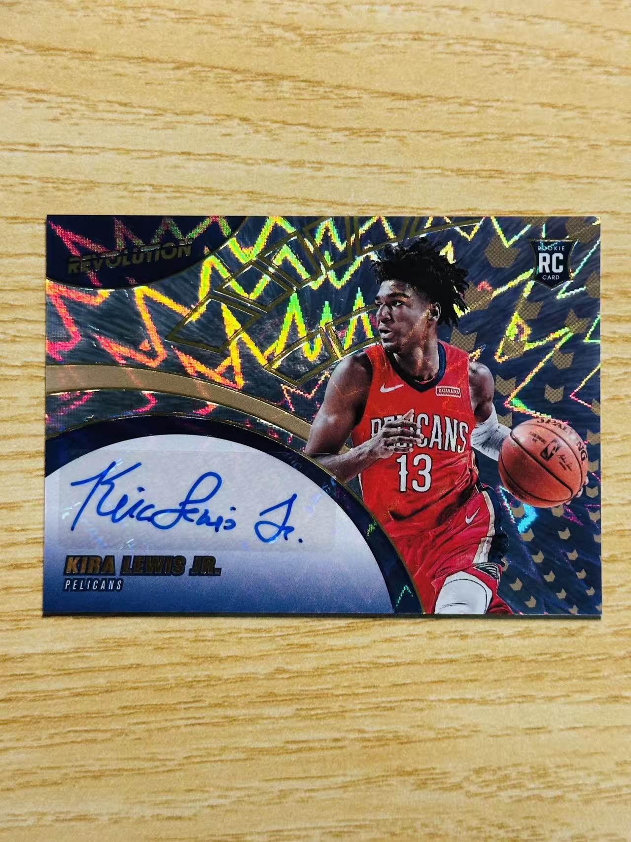2020-21 Panini Revolution Kira Lewis Jr. 嘿嘿代卖 革命 基拉 刘易斯 新秀 RC 爆炸折 签字 100编 鹈鹕 收藏必备