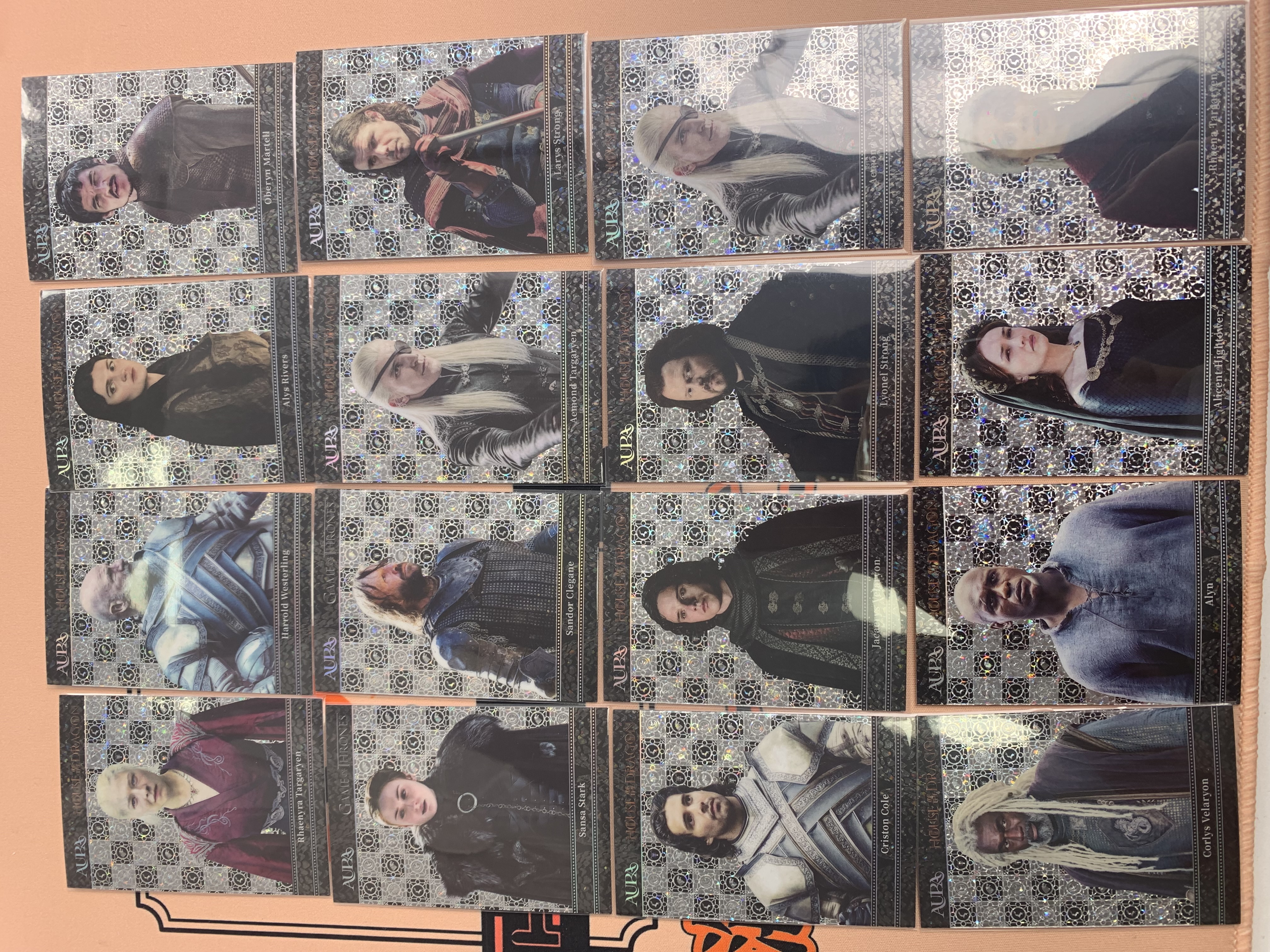 2025 Kakawow 权力的游戏 权游aura 16张lot 印象格子/225 不重复 卡品如图 关联:龙妈 雪诺 弥桑代 迪士尼 topps