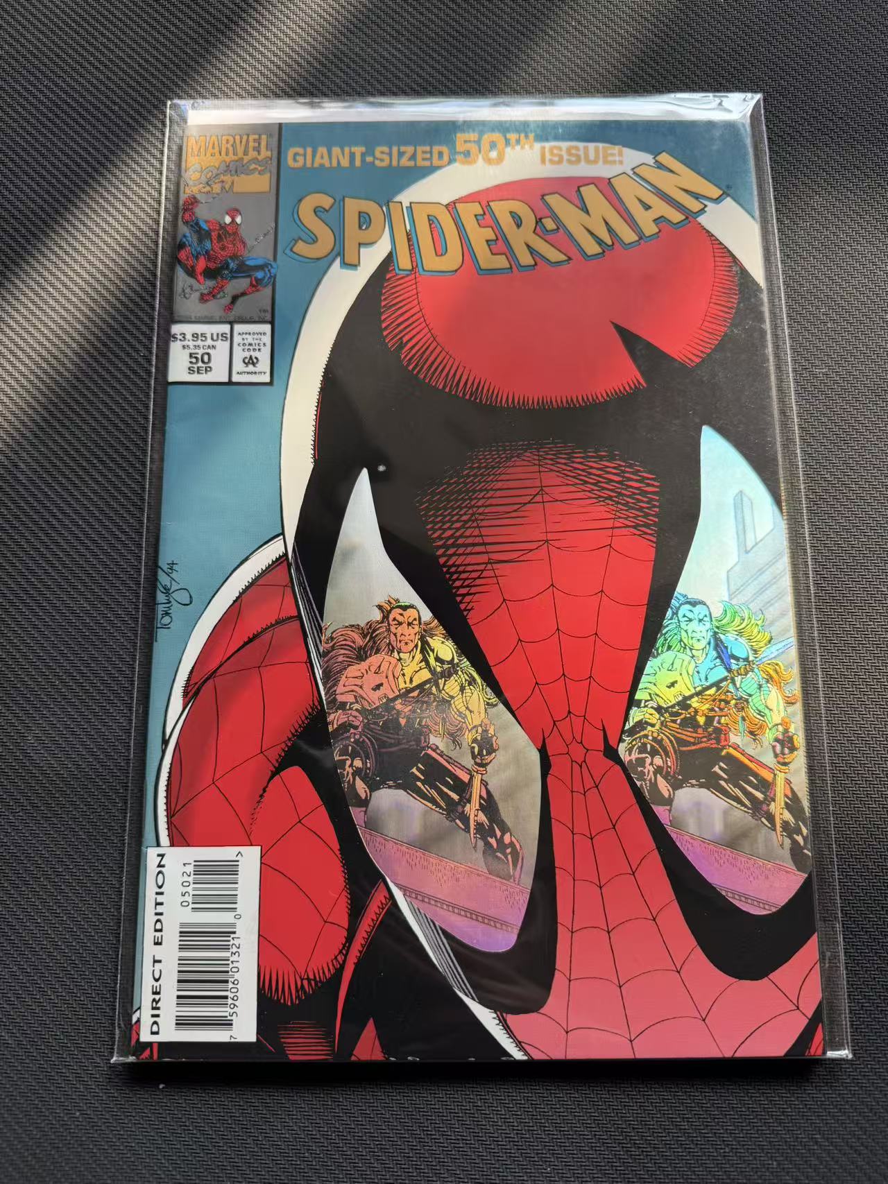 1993 Marvel 美漫 杂志期刊 蜘蛛侠 古早刊 3D全息刊 官方漫画 美漫期刊 杂志书刊 变体、贸易、小标 带膜带背板