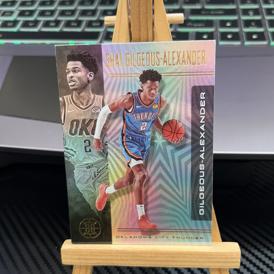 2019-20 Panini Illusions Shai Gilgeous-Alexander 亚历山大 sga 雷霆 银折 折射 幻想系列 卡品如图 凑图必备 值得收藏!免费代卖!