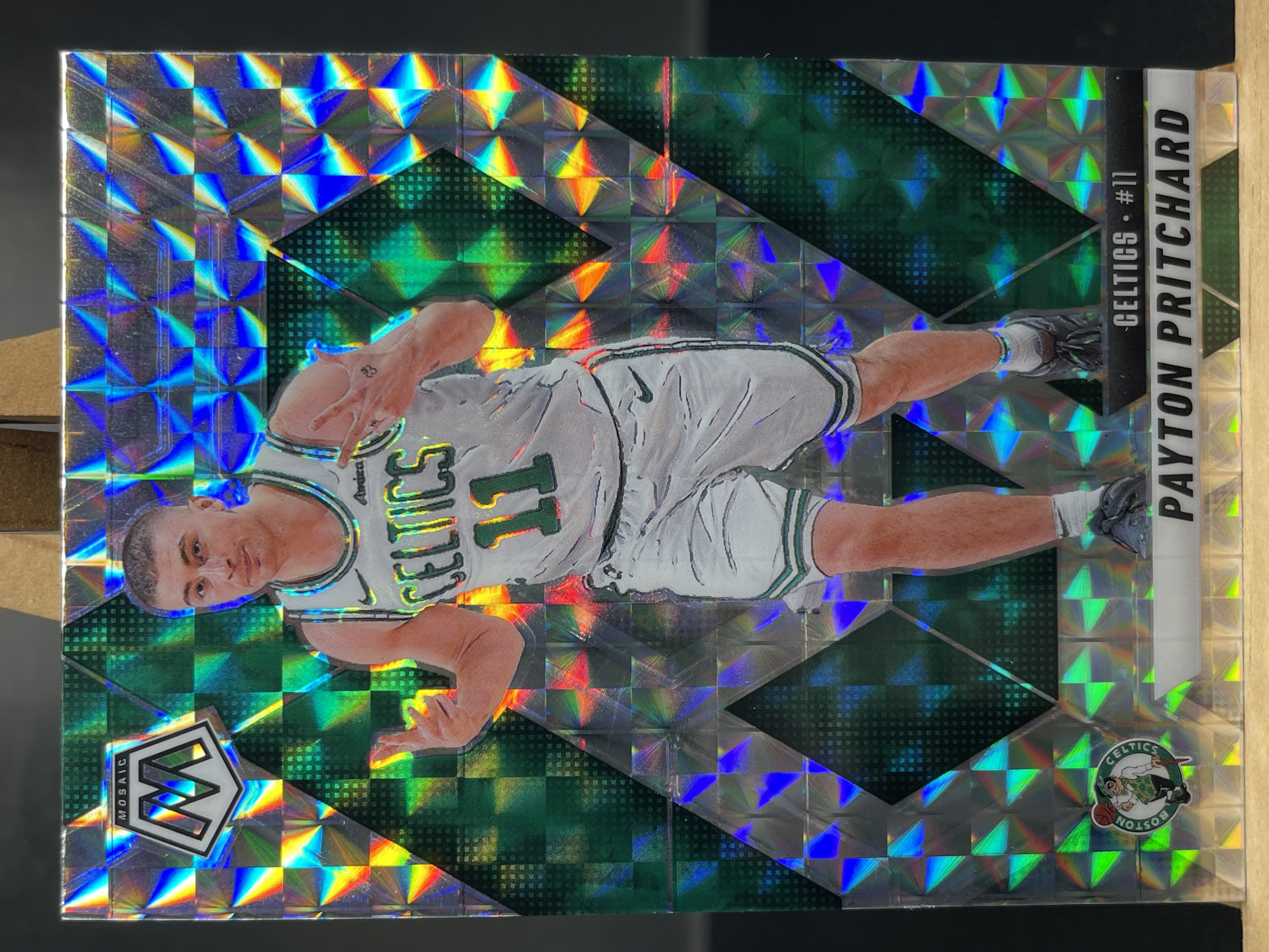 (B6) 2024-25 PANINI 马赛克系列 折射 佩顿 普里查德 凯尔特人 近期大热球星 收藏凑套必备 卡品如图 !!!