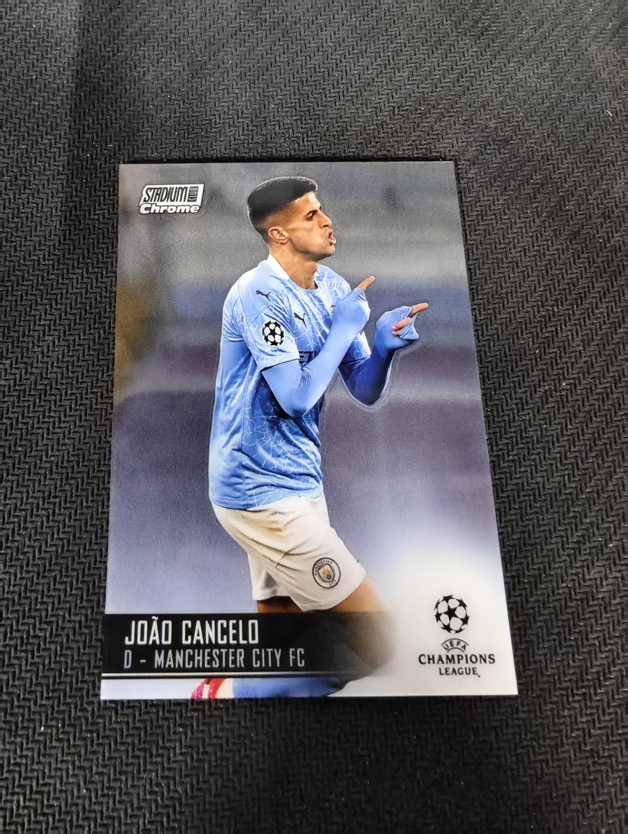 【可合并,不累计】2021 Topps Stadium Club Chrome Joao Cancelo 若昂 坎塞洛 曼城 竞技场 欧冠 划痕 边角瑕疵 #71