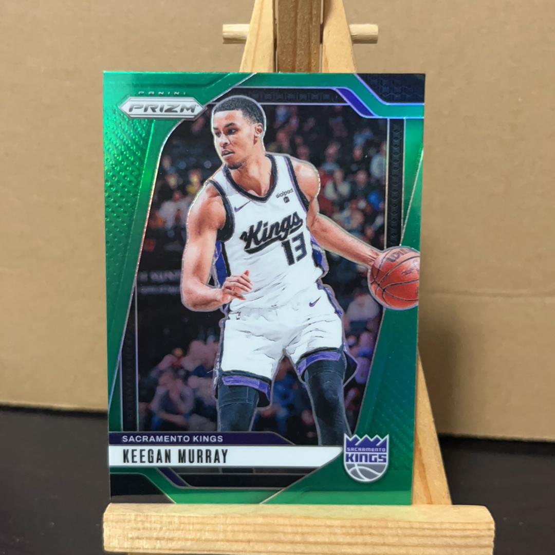 2024-25 Panini Prizm Keegan Murray 基根 穆雷 国王 绿折 pz 折射 prizm系列 卡品如图 值得收藏 凑套必备!免费代卖!