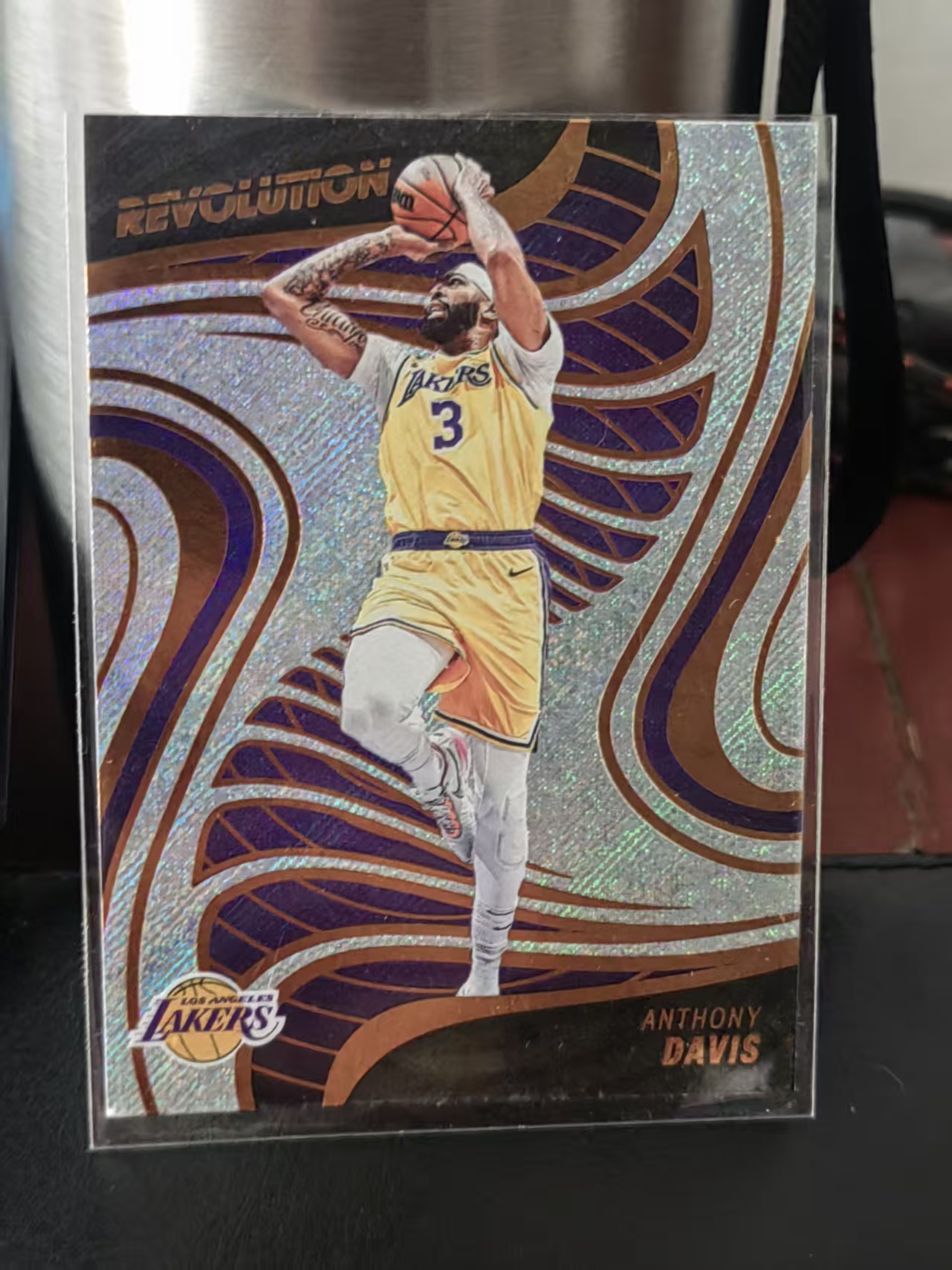 2022-23 Panini Revolution Anthony Davis 革命 安东尼 戴维斯 浓眉 湖人 篮 白边白角 不保卡品 卡品如图
