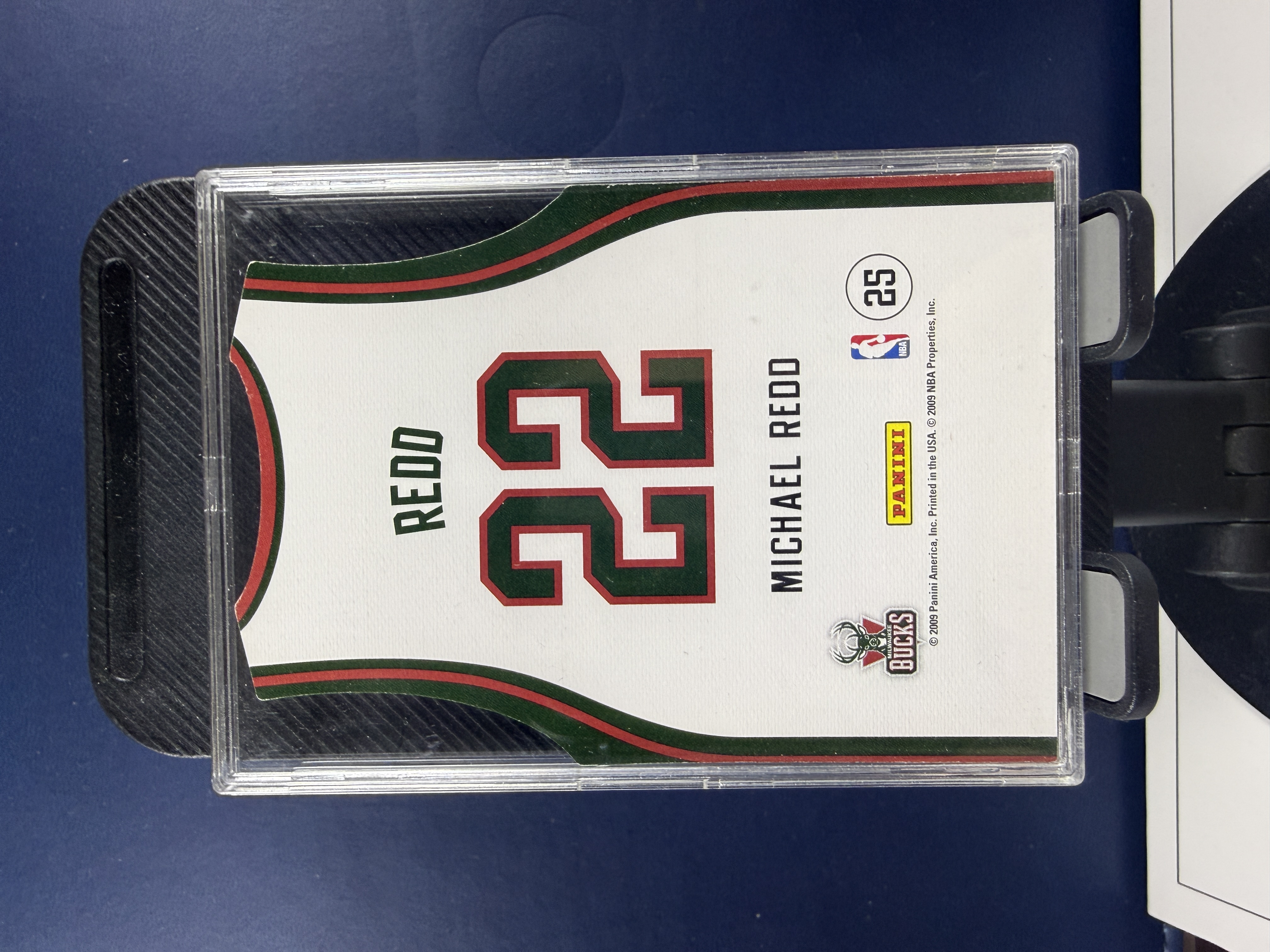 2009-10 Panini Threads Michael Redd 小背心 雄鹿 迈克尔里德 Team Threads 主场 异形切割 特卡 收藏必备 (沸腾)