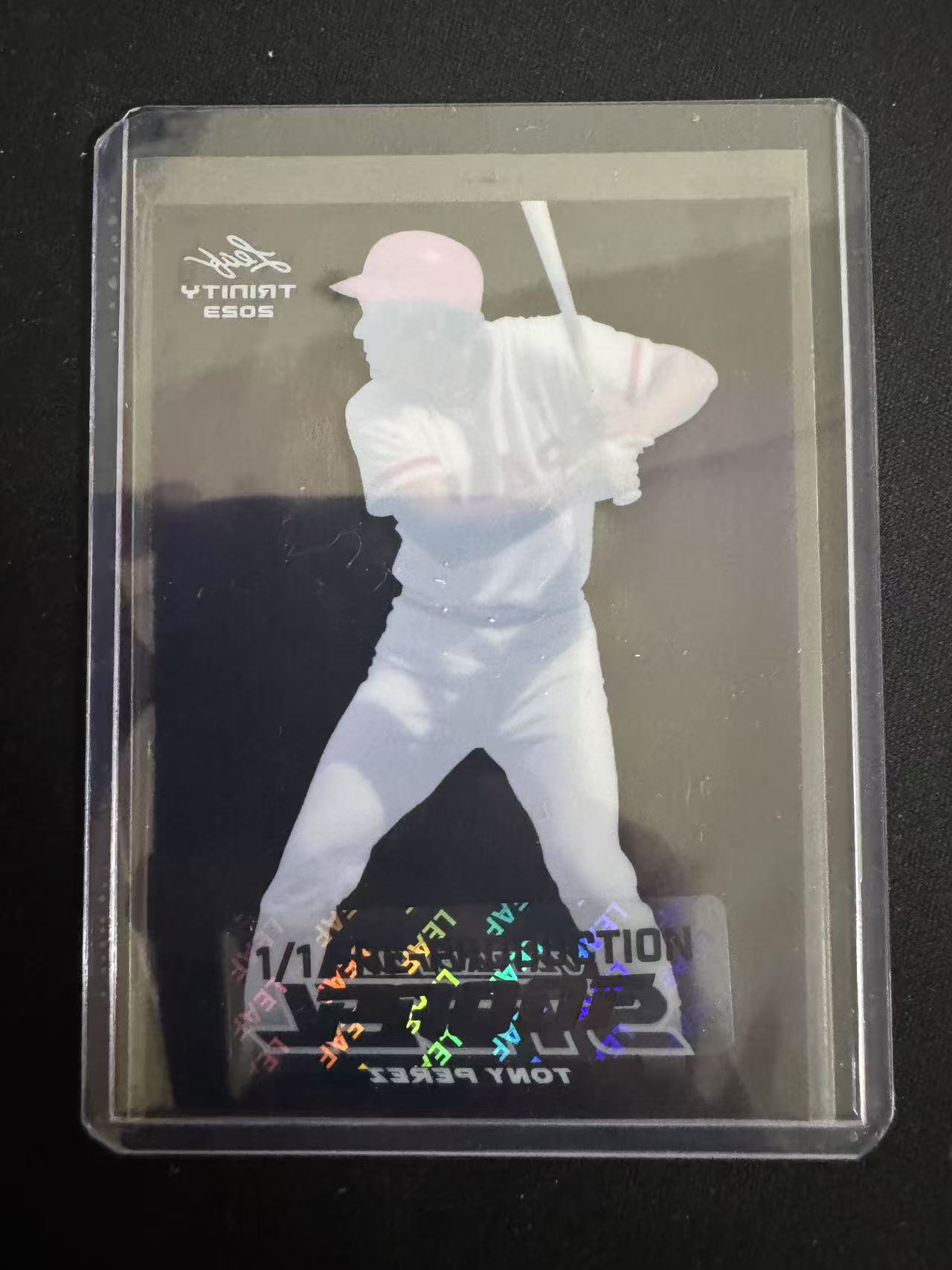 2023 Leaf Trinity Tony Perez RC 托尼 佩雷斯 1/1编 1编1 ofo 辛辛那提红人 棒球 名宿 卡品如图