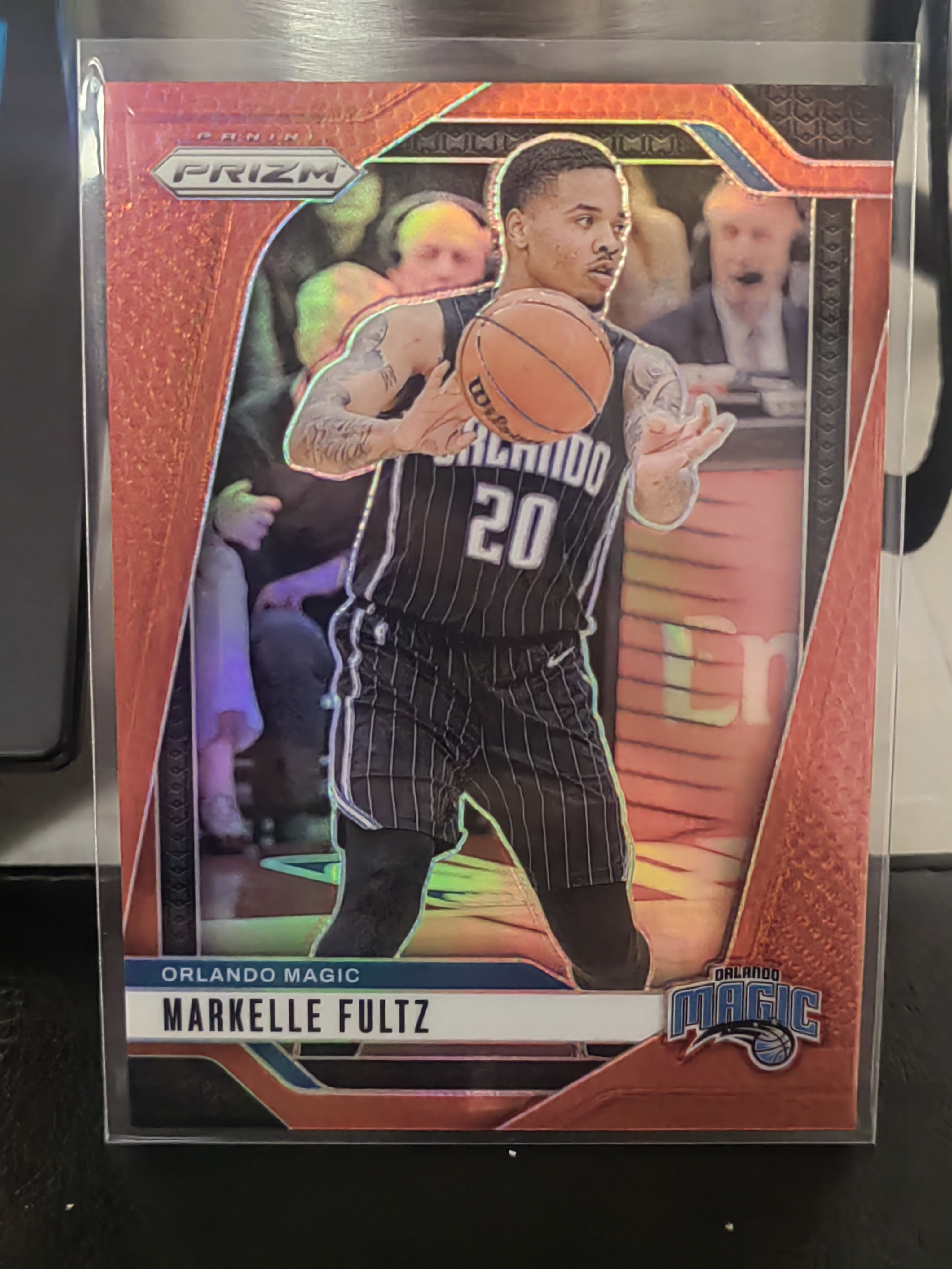 2024-25 Panini Prizm Markelle Fultz PZ 红折 马克尔 富尔茨 魔术 225编 小鱼 白边白角 不保卡品 卡品如图