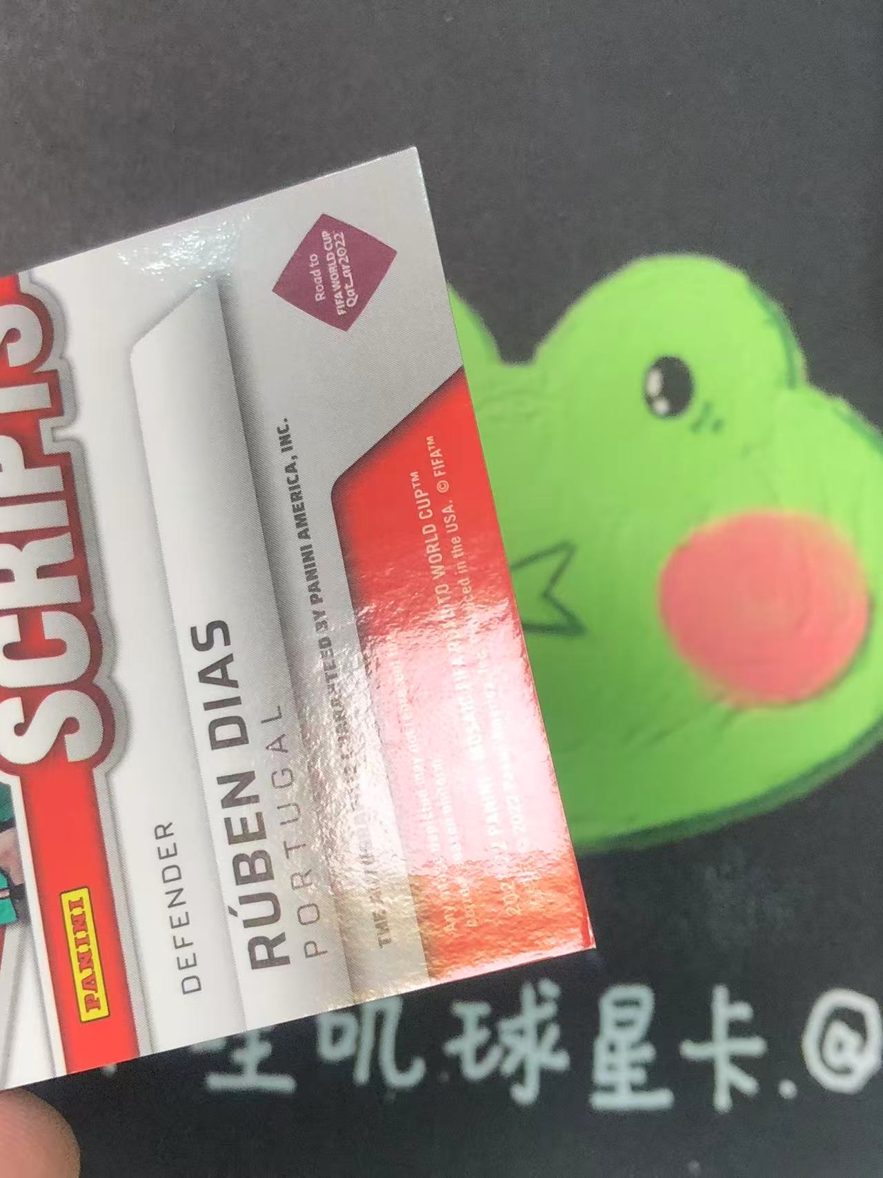 2021-22 Panini Mosaic FIFA Ruben Dias 世界杯 马赛克 葡萄牙 鲁本 迪亚斯 签字 微瑕如图【ZYP代拍】LS90