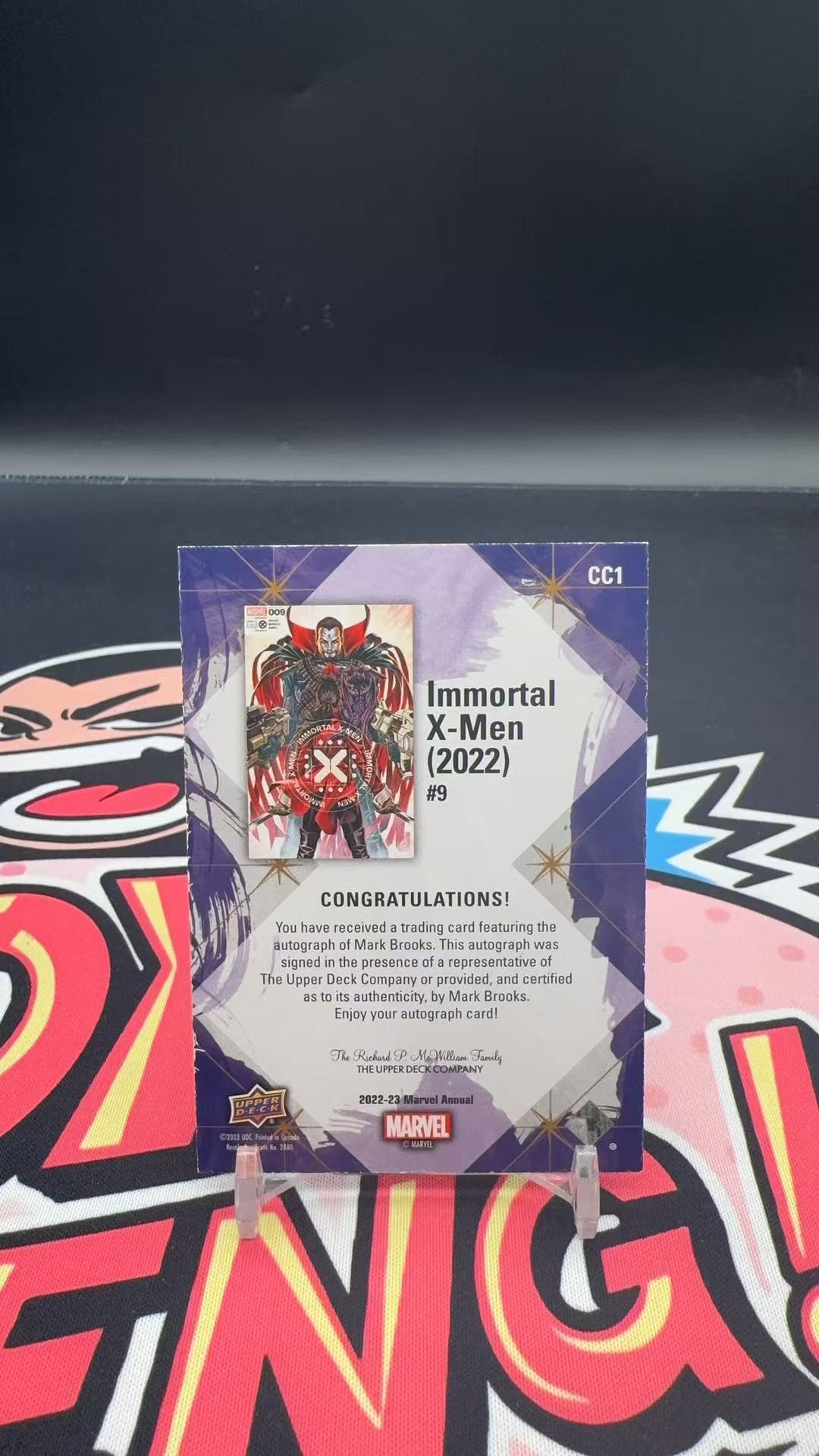 【玩具坑】2022-2023 Marvel Annual 漫威年鉴 年度盒 艺术家签字 2022 x-men