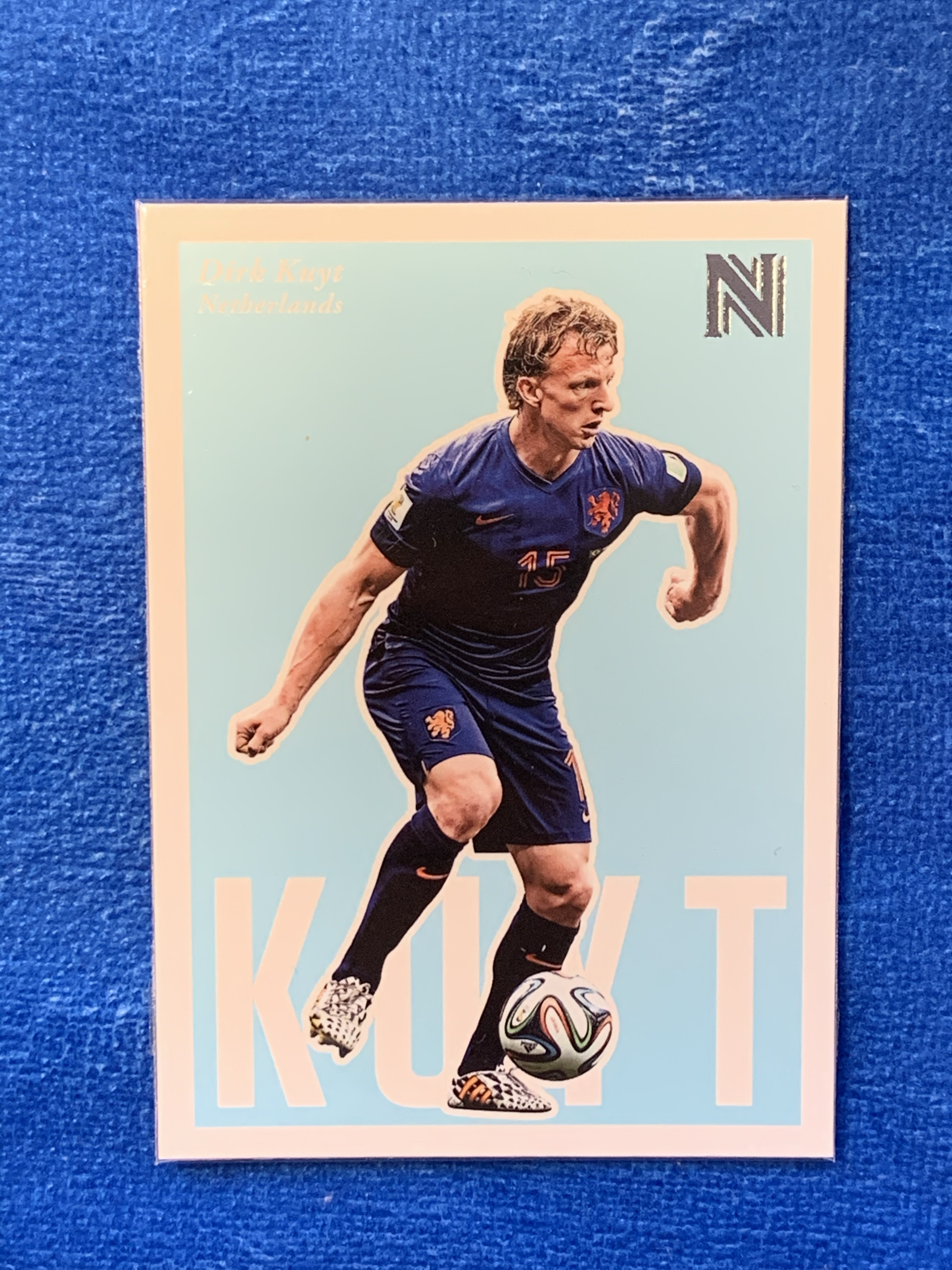 2017 Panini Nobility Kuyt 帕尼尼贵族 荷兰Holland 库伊特 世界杯亚军季军 防守型前锋 前场工兵 费耶诺德Feyenoord 利物浦Liverpool欧冠决赛进球