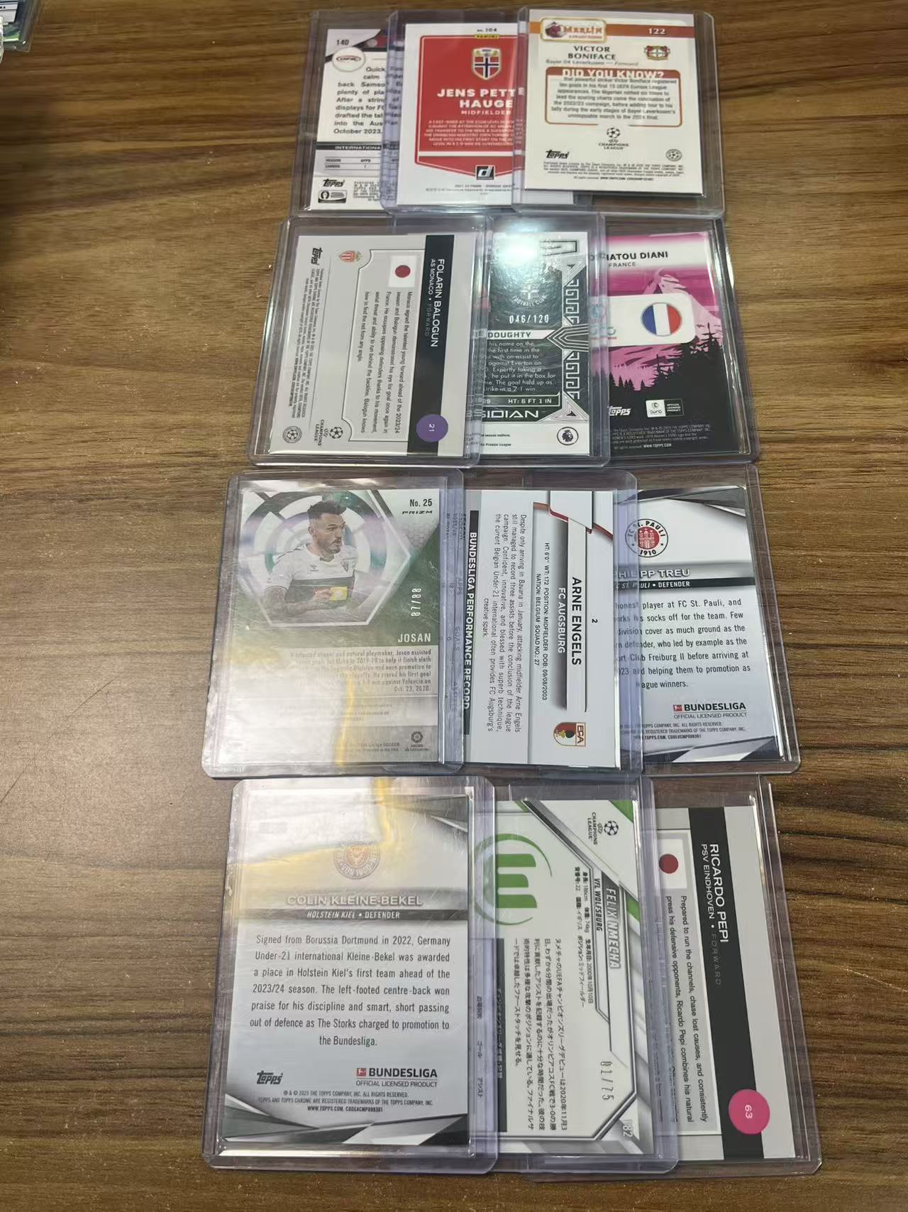 2025 Topps TOPPS Ricardo Pepi 佩皮 等好人 12张全部带编 打包LOT 卡品不保 【ZYP代拍】暴暴
