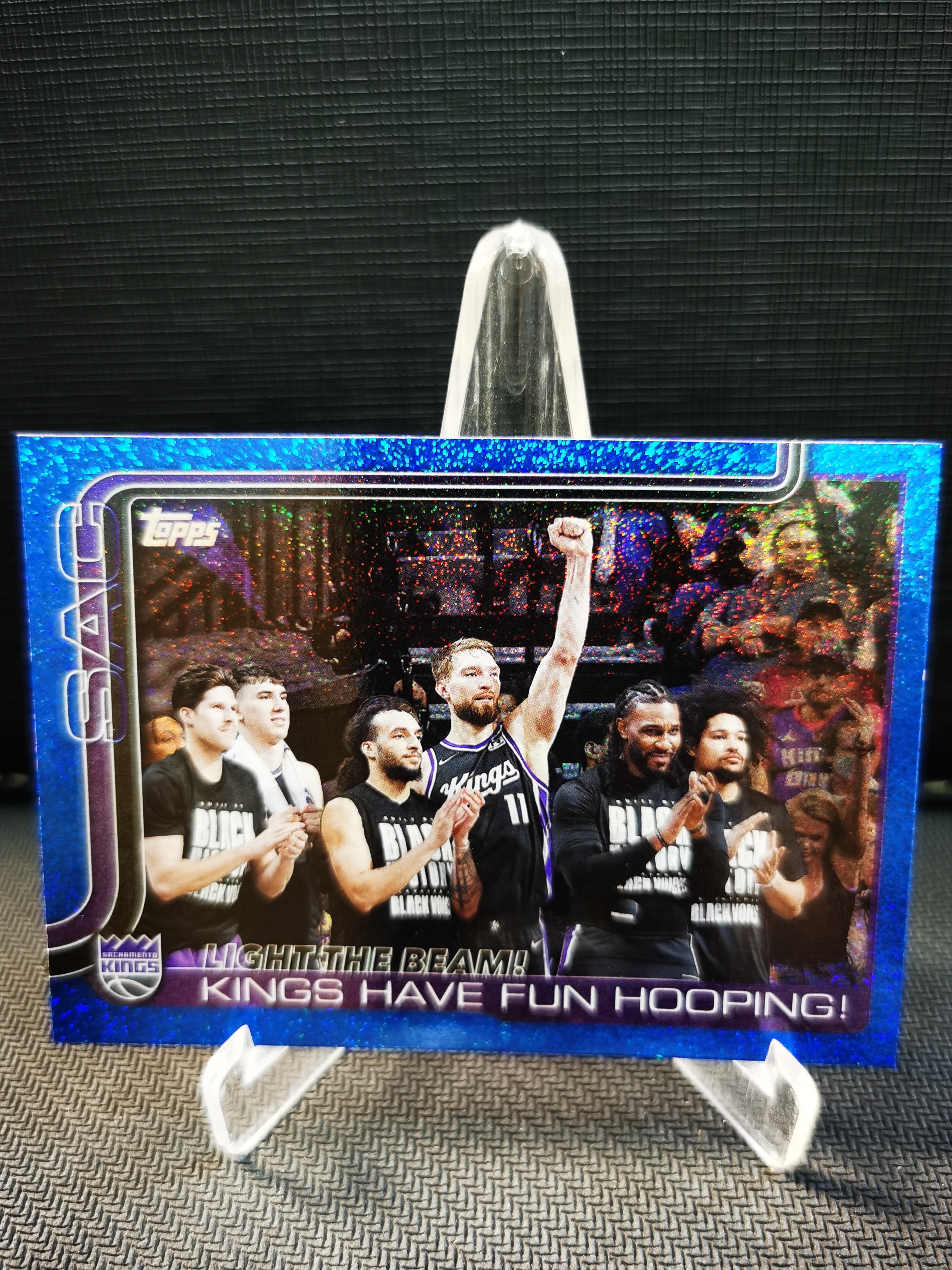 2025-26 Topps flagship 25赛季 球队卡 Combo base 多人 队伍特卡 国王队伍 蓝闪折 收藏必备 卡品如图 -猕猴桃-【乌苏拍卖】