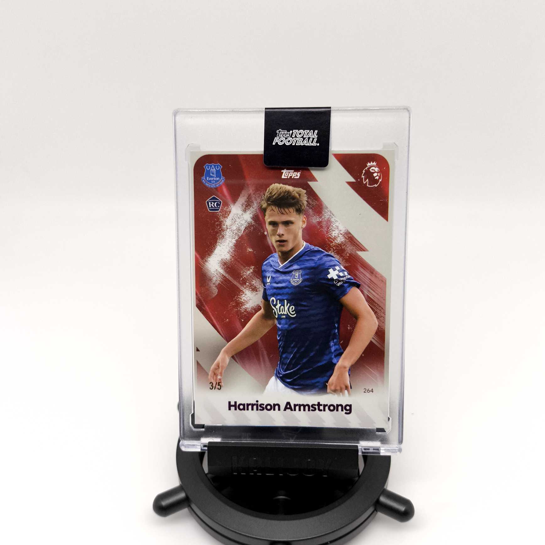 2025-26 Topps Total Football Harrison Armstrong RC 哈里森·阿姆斯特朗 埃弗顿新秀 埃弗顿 英格兰 3/5编TTF 原封砖