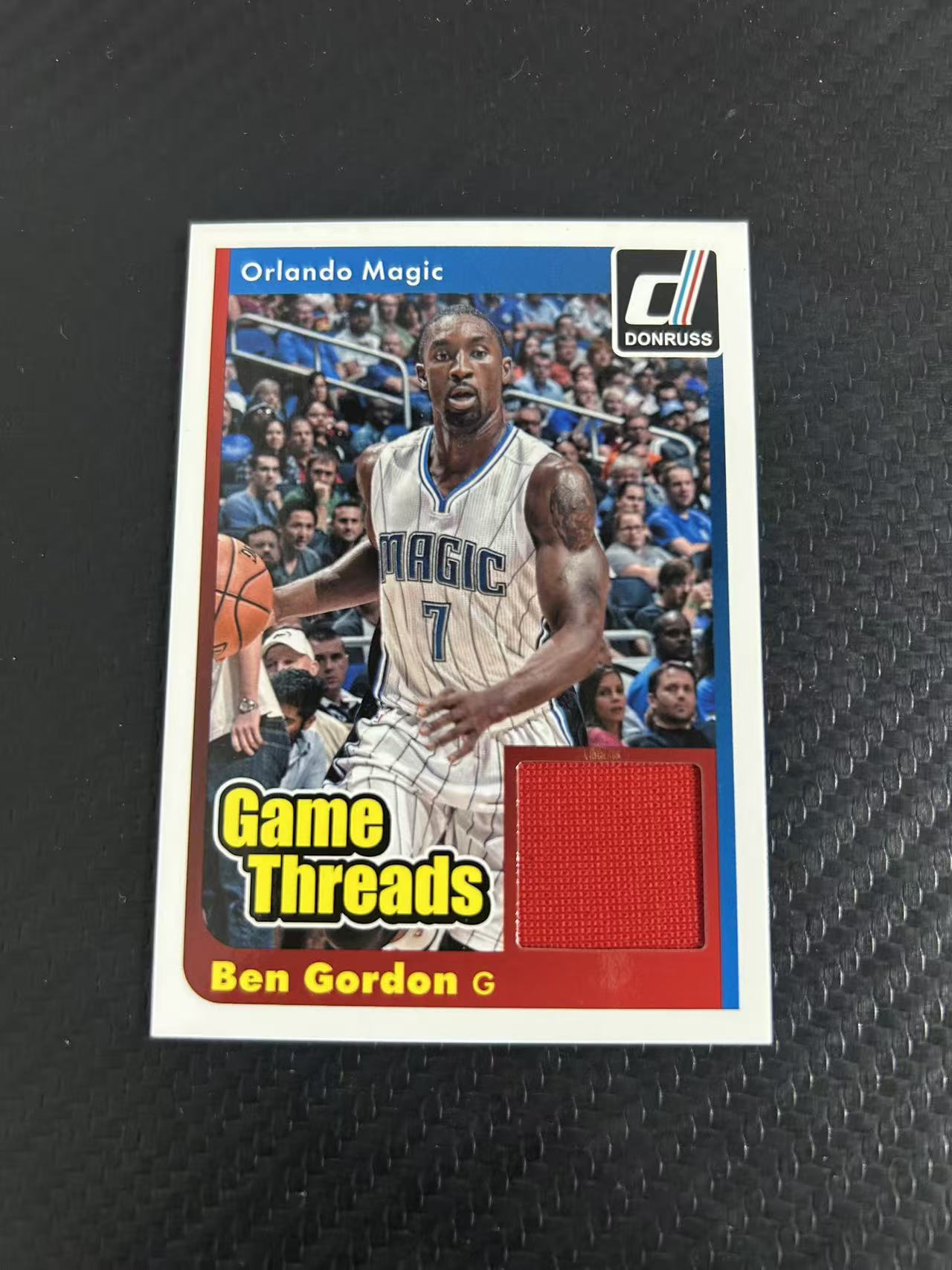 2014-15 Panini Donruss Ben Gordon #32【灯灯拍卡】 杜蕾斯 魔术 本戈登 球衣 切割 物料 收藏必备【LSY】