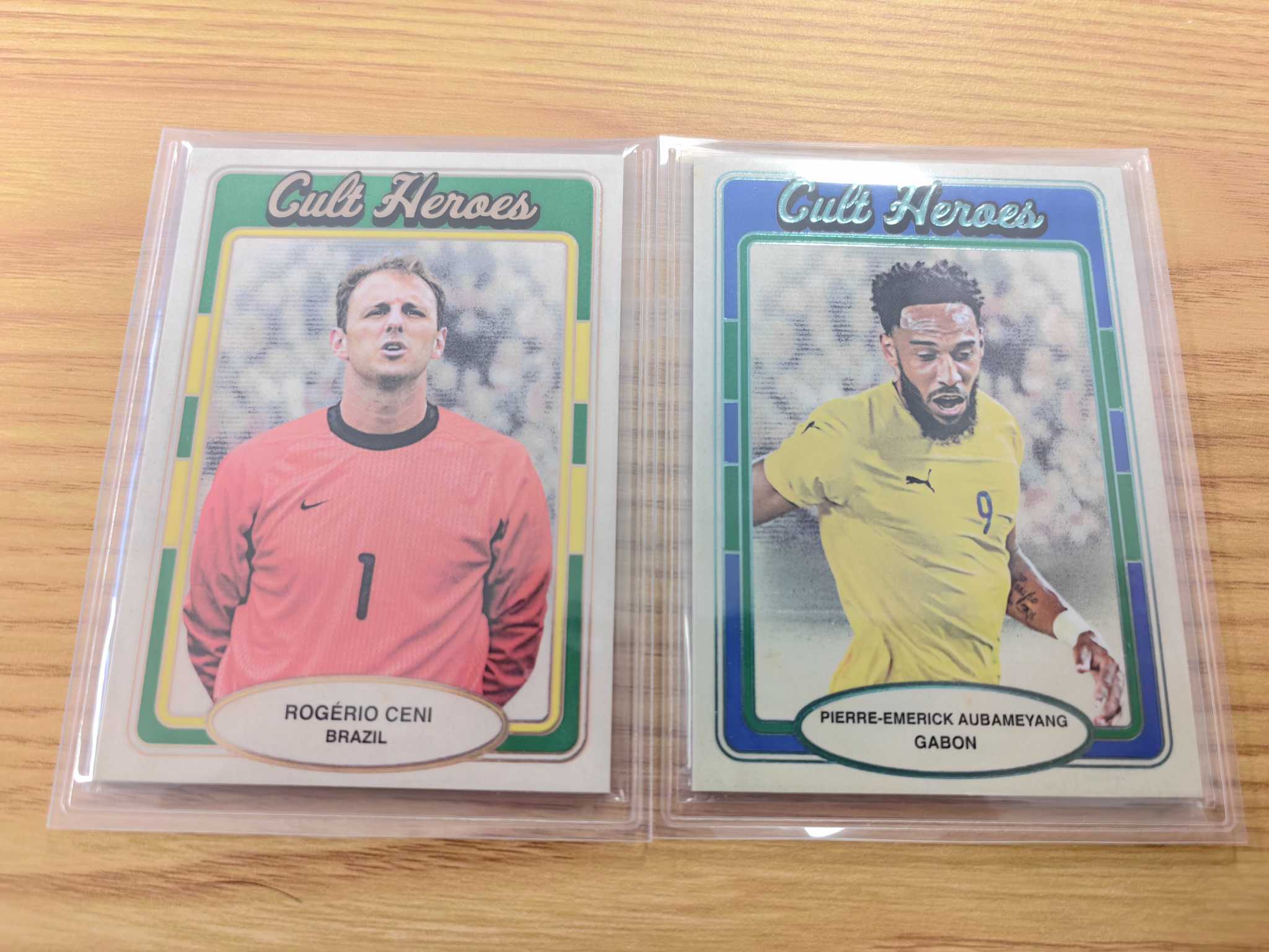 【坚果卡牌代拍】2025 Futera 福特拉Rogerio Ceni巴西名宿切尼 Cult Heroes 英雄特卡 15/18编 加蓬名宿 奥巴梅扬 美羊羊4/16两张打包 空灵10.28