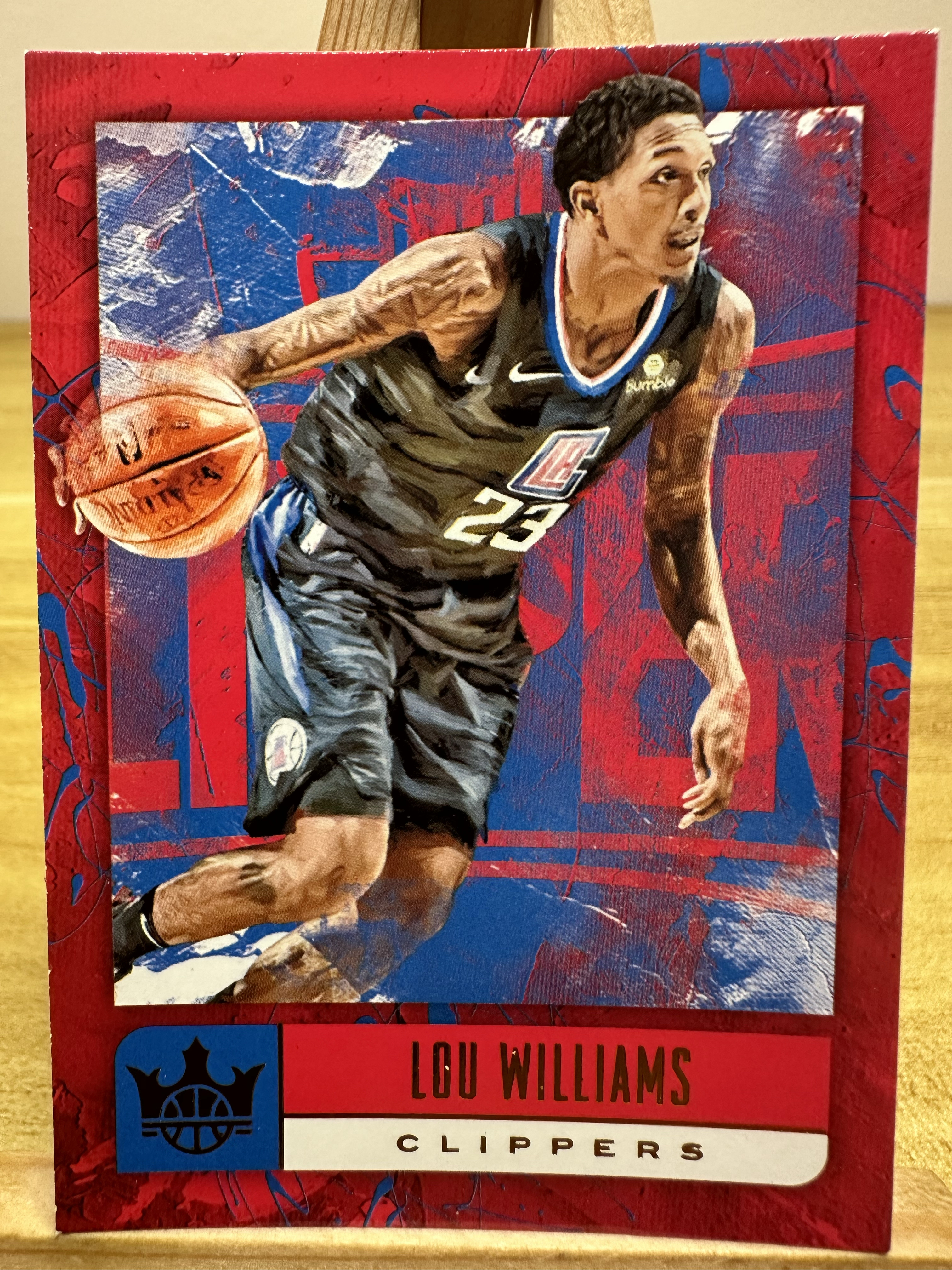 2018-19 Panini Court Kings Louis Williams 快船 路易斯 威廉姆斯 油画 base 芦苇 路威 拍前请看描述 臻成免费代卖 b790