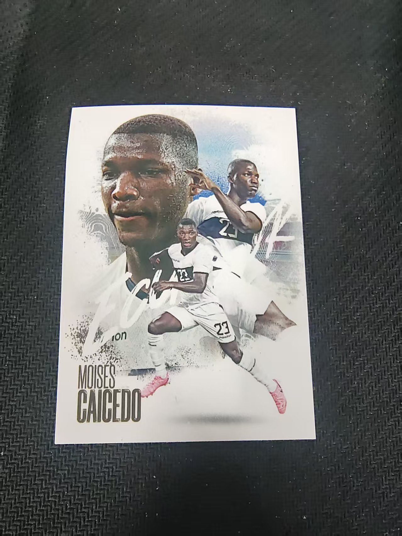 【可合并,不累计】2025 Futera FX MOISÉS CAICEDO 福特拉 国家队 厄瓜多尔 凯塞多 划痕 边角瑕疵 #63