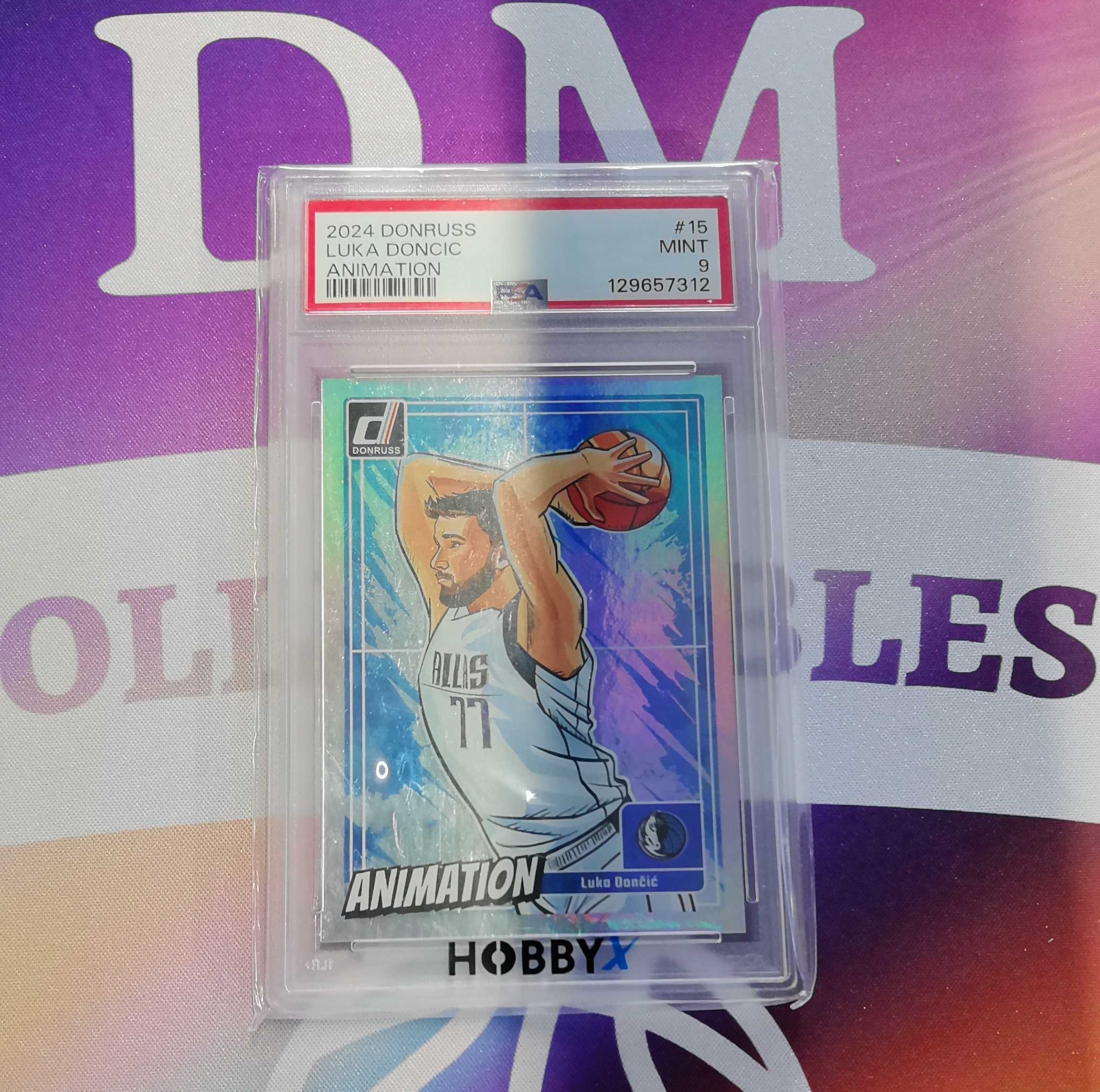 2024-25 Panini Donruss Luka Doncic 卢卡 东契奇大比例 animation 特卡,独行侠啊皮! 完美 DM ...