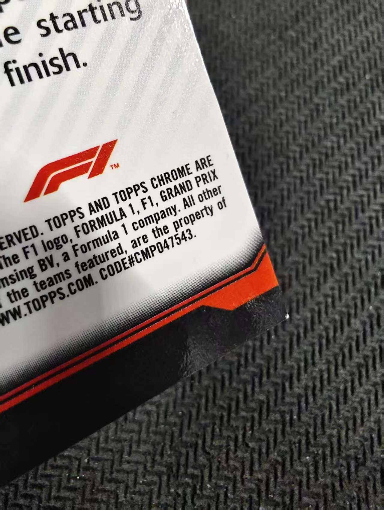 【汽水拍卖】2021 Topps Chrome Carlos Sainz F1 法拉利车队 卡洛斯 赛恩斯 the podium特卡 金波纹 50编 瑕疵如图