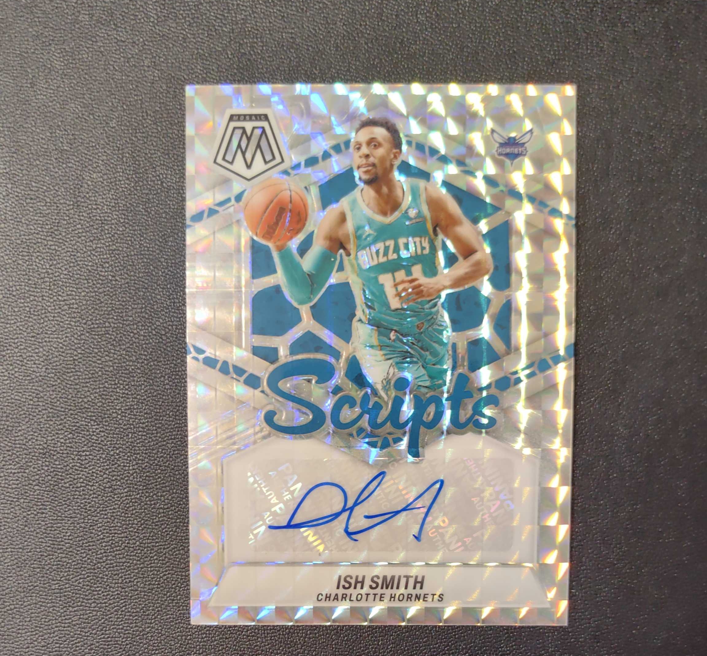 2023-24 MOSAIC 马赛克系列 ISH SMITH 史密斯 马赛克折 签字 夏洛特黄蜂队 控球后卫 东契奇 sga 库里 文班亚马 詹姆斯