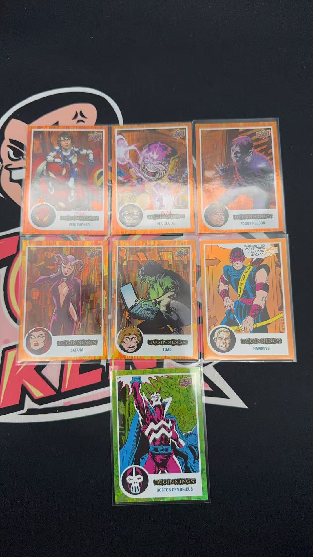 【玩具坑】2023 Upper Deck Marvel (MCU) Beginnings UD 漫威 起源 第二卷 开端2 带编 7张打包