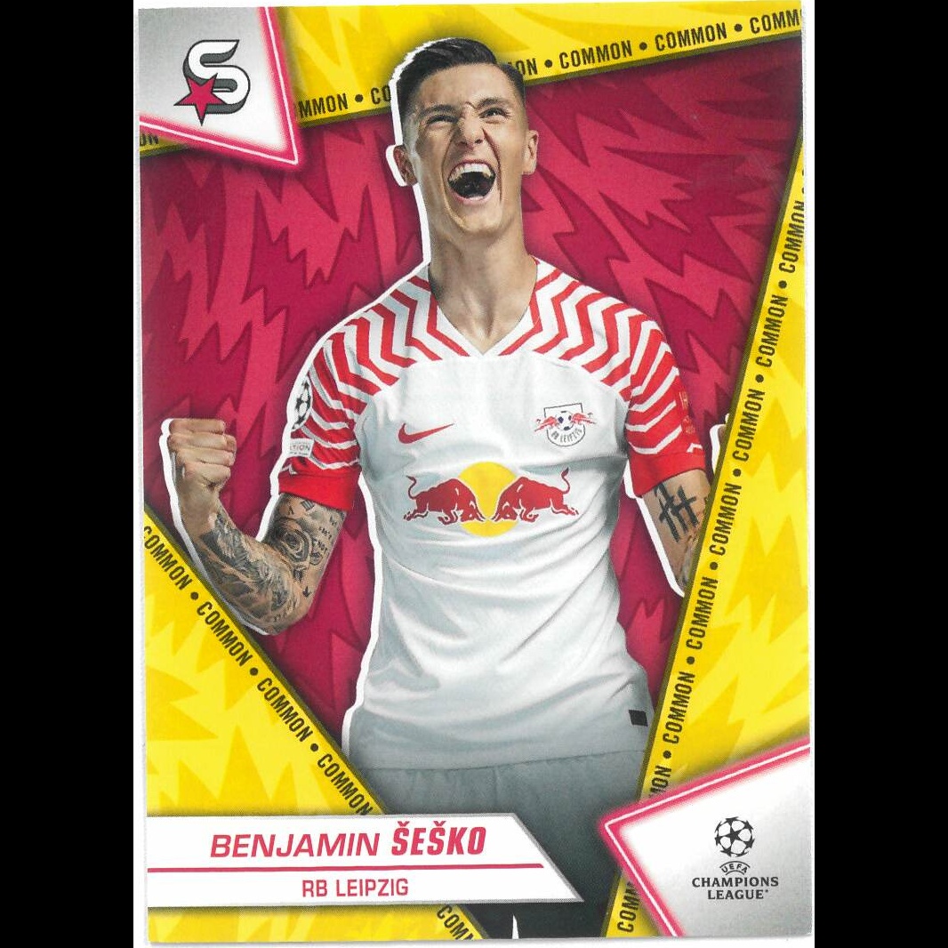 2023-24 Topps 欧冠 欧联 欧罗巴联赛 SuperStar RB莱比锡 本杰明·塞斯科