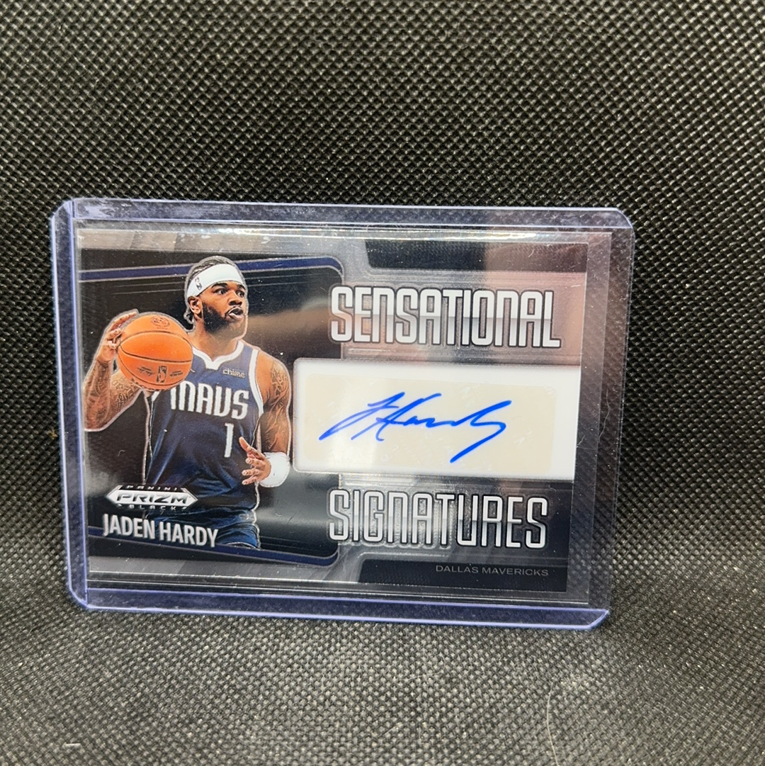 【Roseee代卖】2024-25 Panini Prizm Jaden Hardy pz 独行侠 杰登 哈迪 签字 SS签 小权