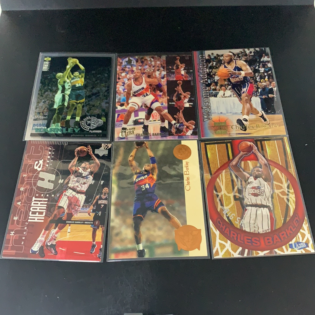 【DC拍卖】11.18 CR7 经典高端系列LOT6 UD/FLEER/TOPPS各系列经典老卡 大比例老特等 名人堂名宿 太阳队核心领袖 爵士 查尔斯 巴克利 专收必备