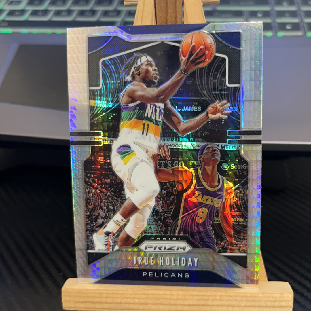 2019-20 Panini Prizm Jrue Holiday 朱 霍勒迪 鹈鹕 银折 折射 prizm系列 pz 卡品如图 凑图必备 值得收藏!免费代卖!