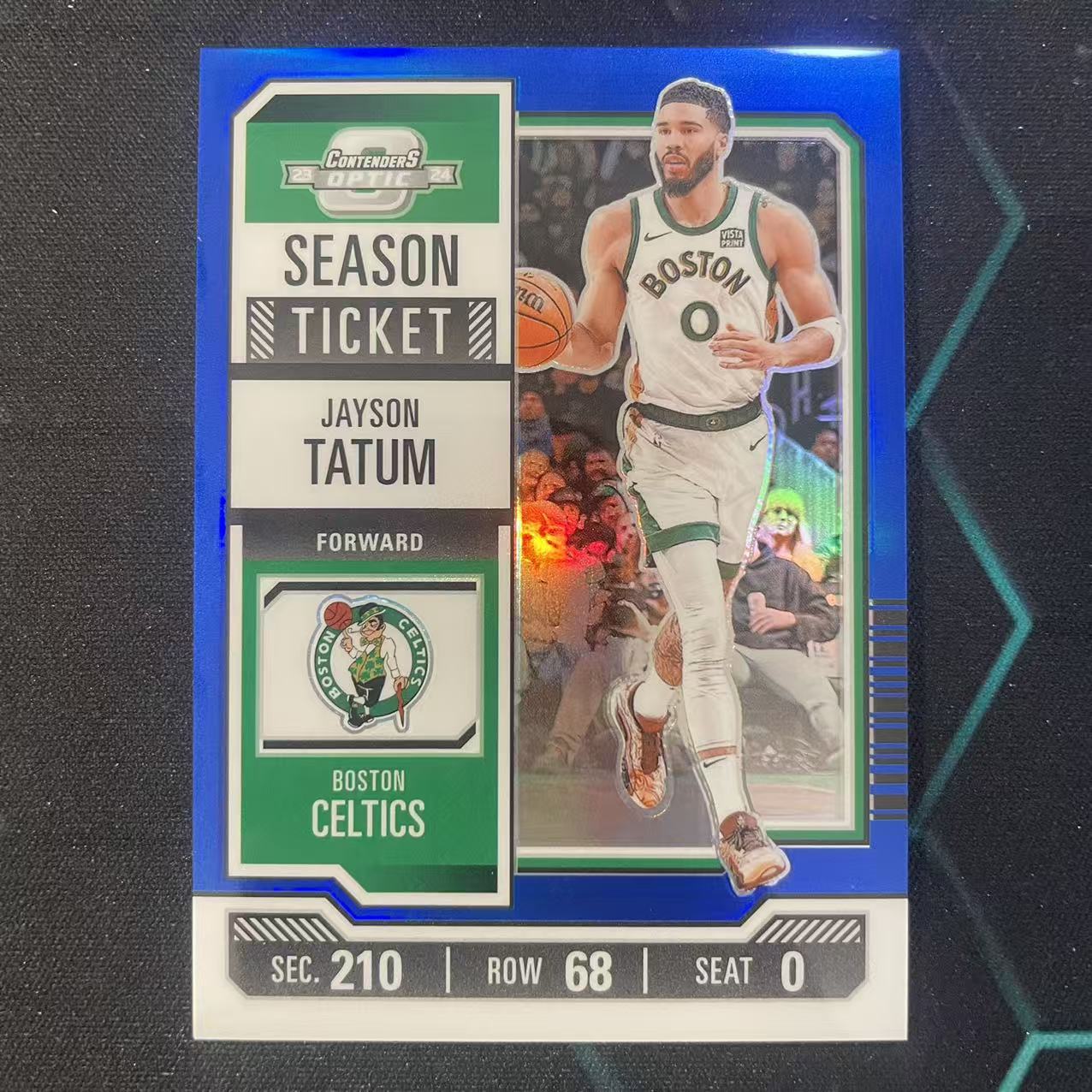2023-24 Panini Contenders Optic Jayson Tatum 【阿福代卖】 杰森 塔图姆 凯尔特人 球票op 蓝折 99编 收藏必备 (biu)