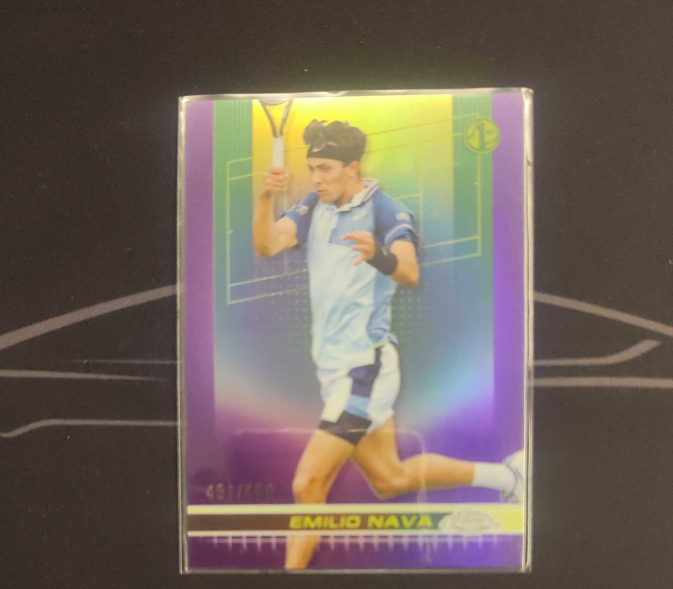 2024 Topps Chrome Emilio Nava 埃米利奥 纳瓦 /499 折射 TC网球元年 1ST 美国名将 #197 卡如图 俊廷