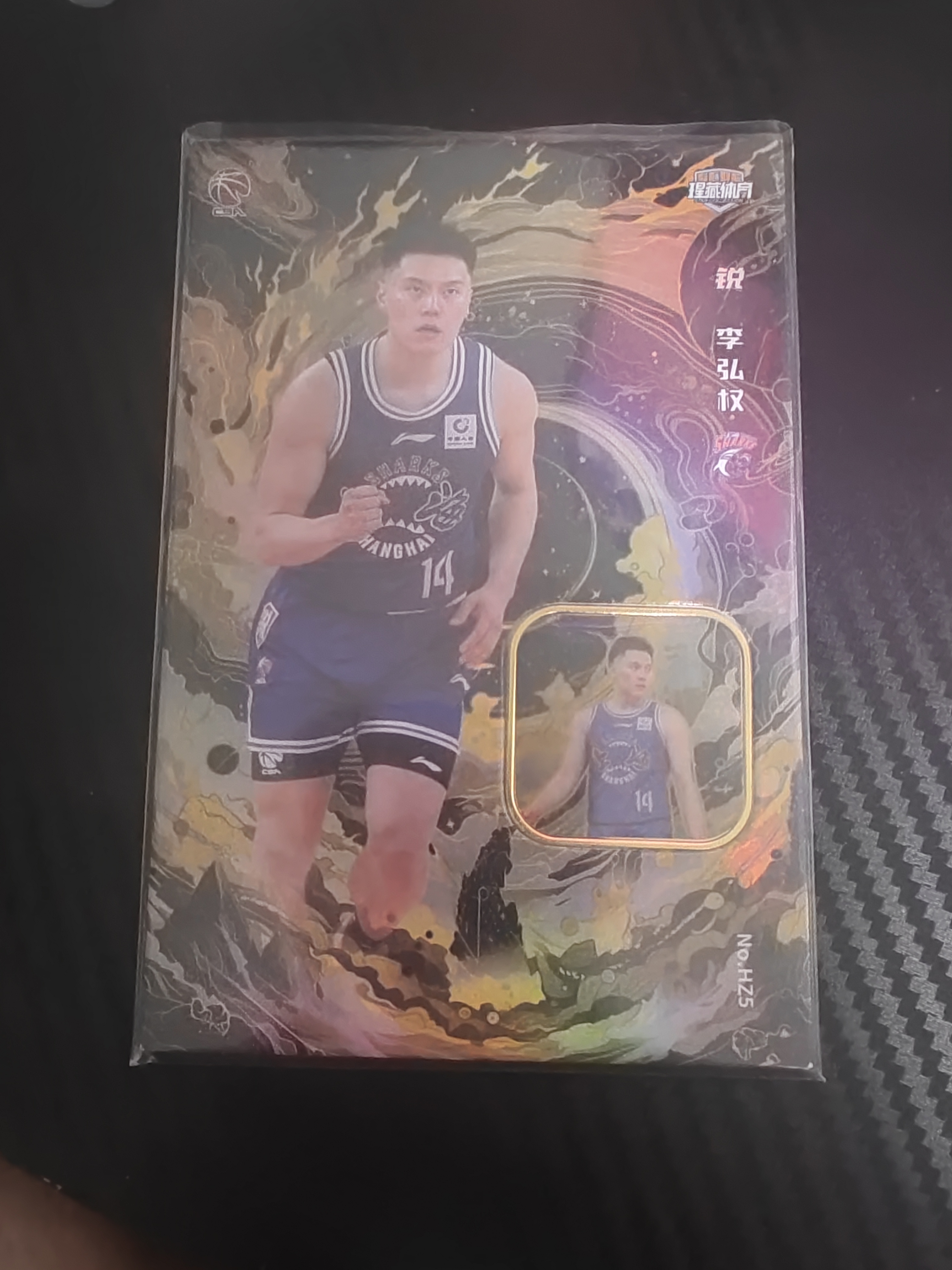 2023-24 上海瑆藏体育 纪元系列 李弘权 2023-24 上海瑆藏体育 纪元系列 李弘权 人物徽章 01/10编 卡品如图 收藏必备