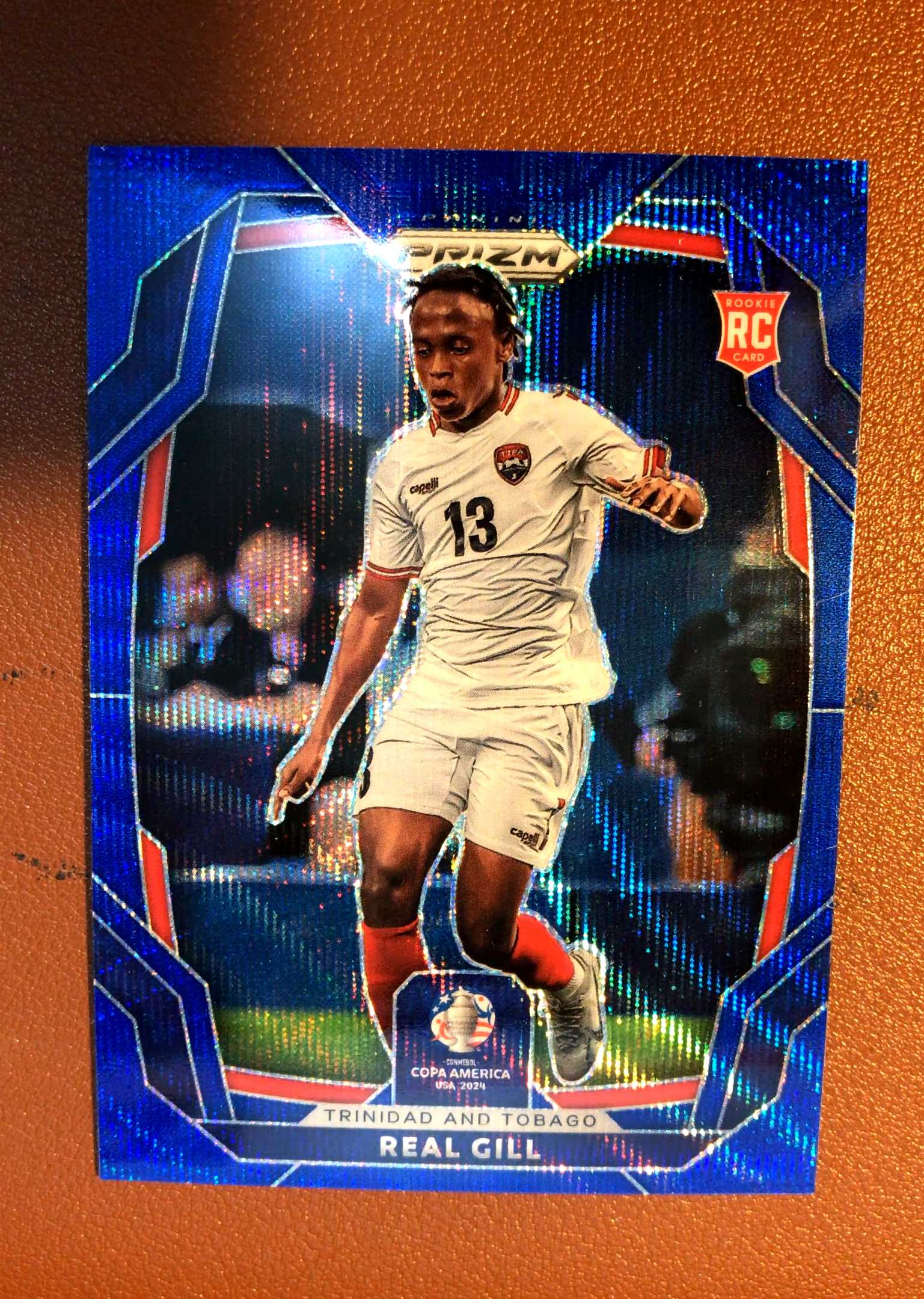 2024 Panini Prizm Real Gill 美洲杯 PZ 199编 卡品如图 值得收藏评鉴1077