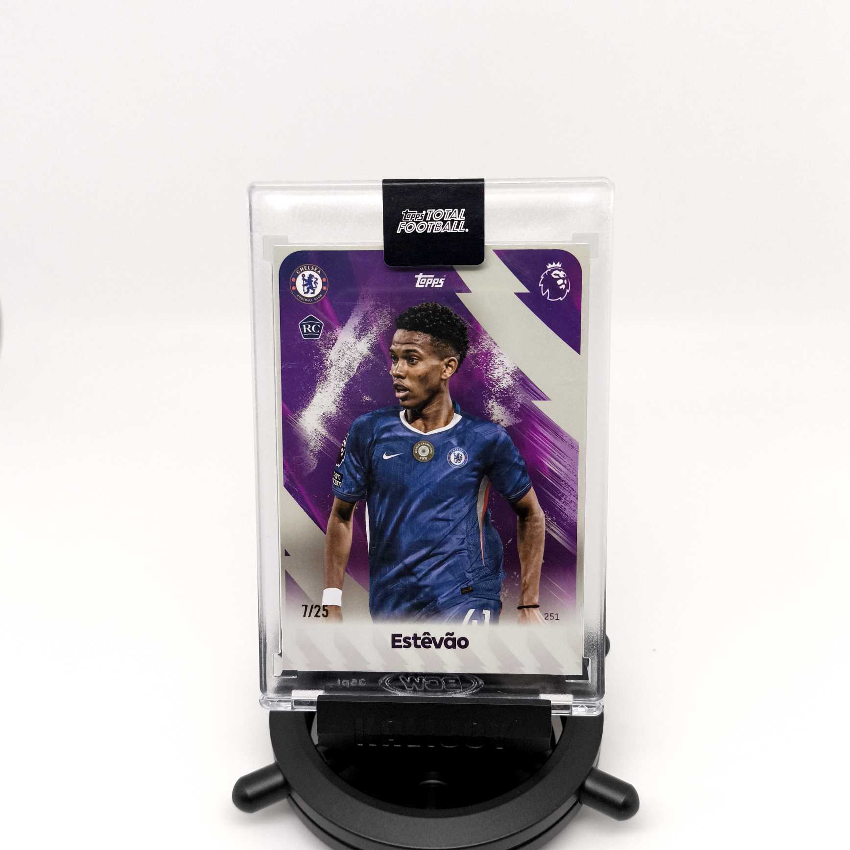 2025-26 Topps Total Football Estevao RC 埃斯特旺 切尔西超新星 切尔西 巴西 7/25编 TTF 原封砖