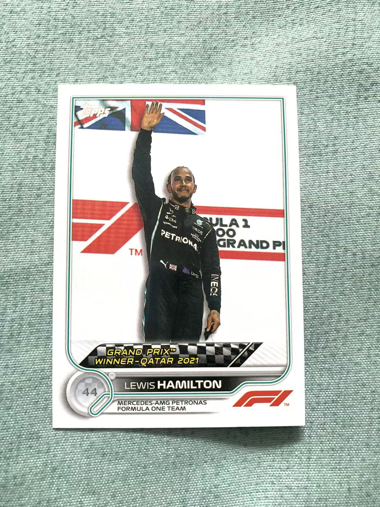 2022 Topps Chrome F1 Lewis Hamilton 刘易斯 汉密尔顿 AMG梅赛德斯奔驰 base 青青