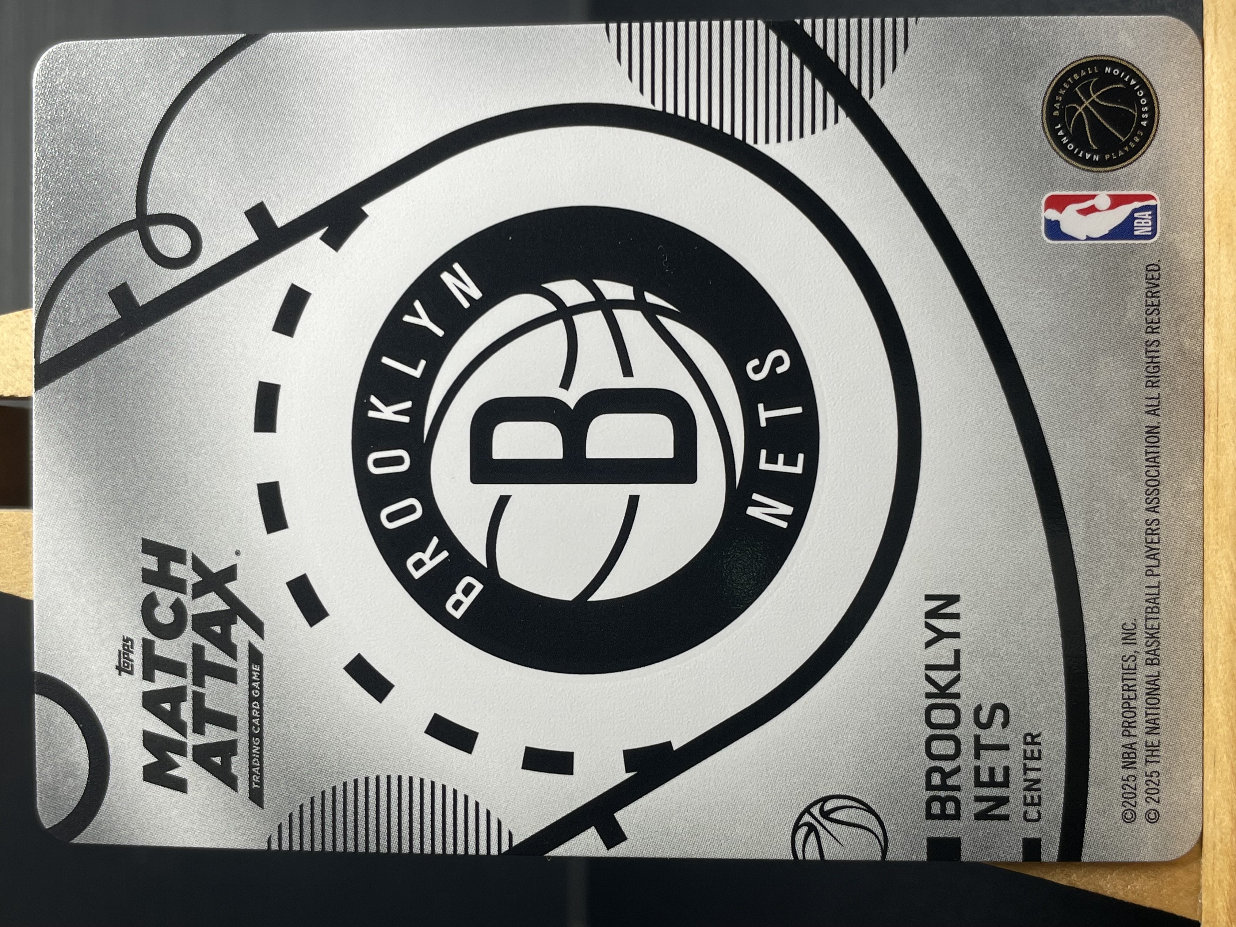 (T3) 2025 TOPPS 折射 尼古拉斯 克拉克斯顿 篮网 实卡好看 收藏凑套必备 卡品如图!!!